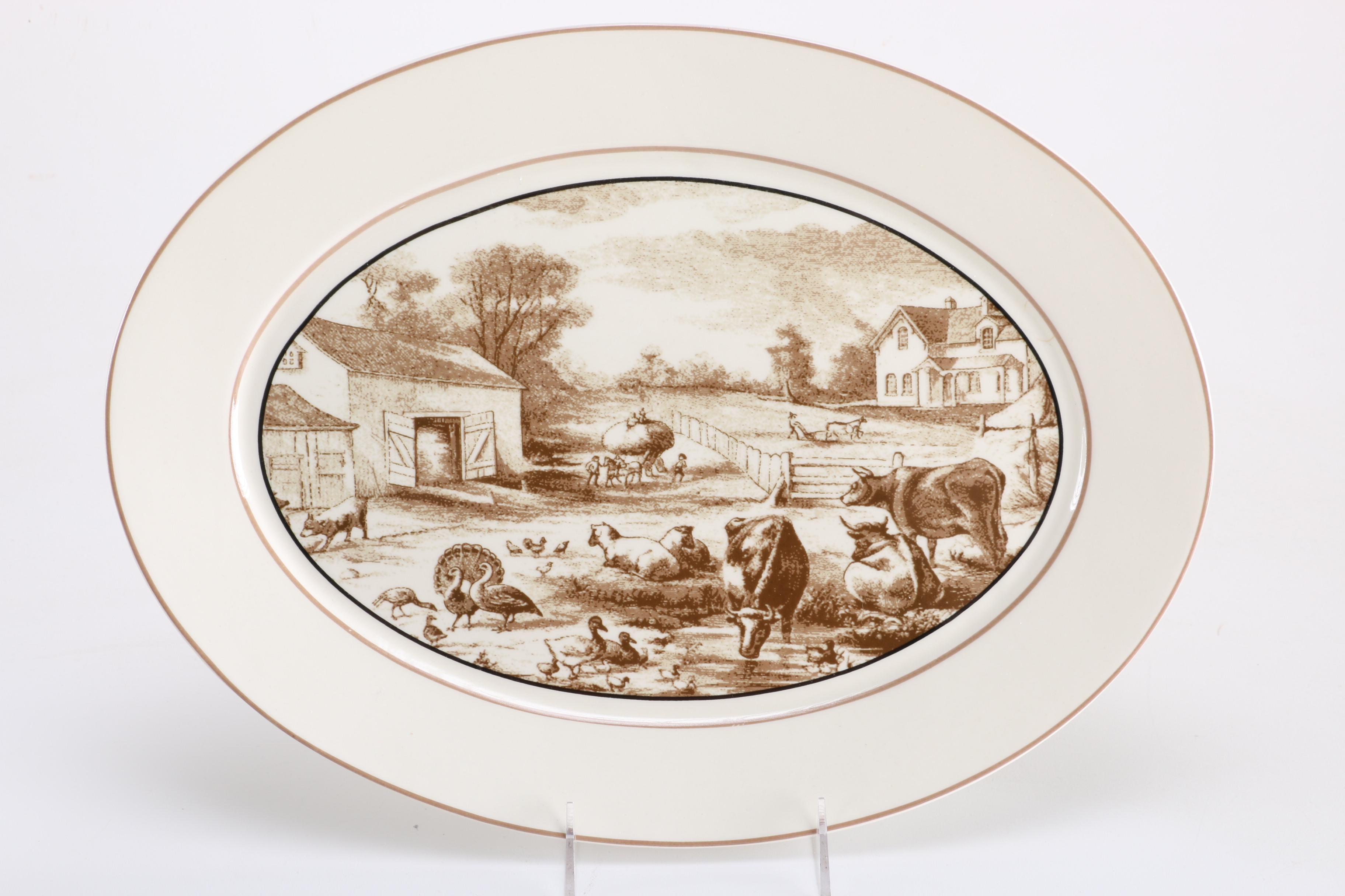 Mary Carol Home Collection Serving Platters and Plates