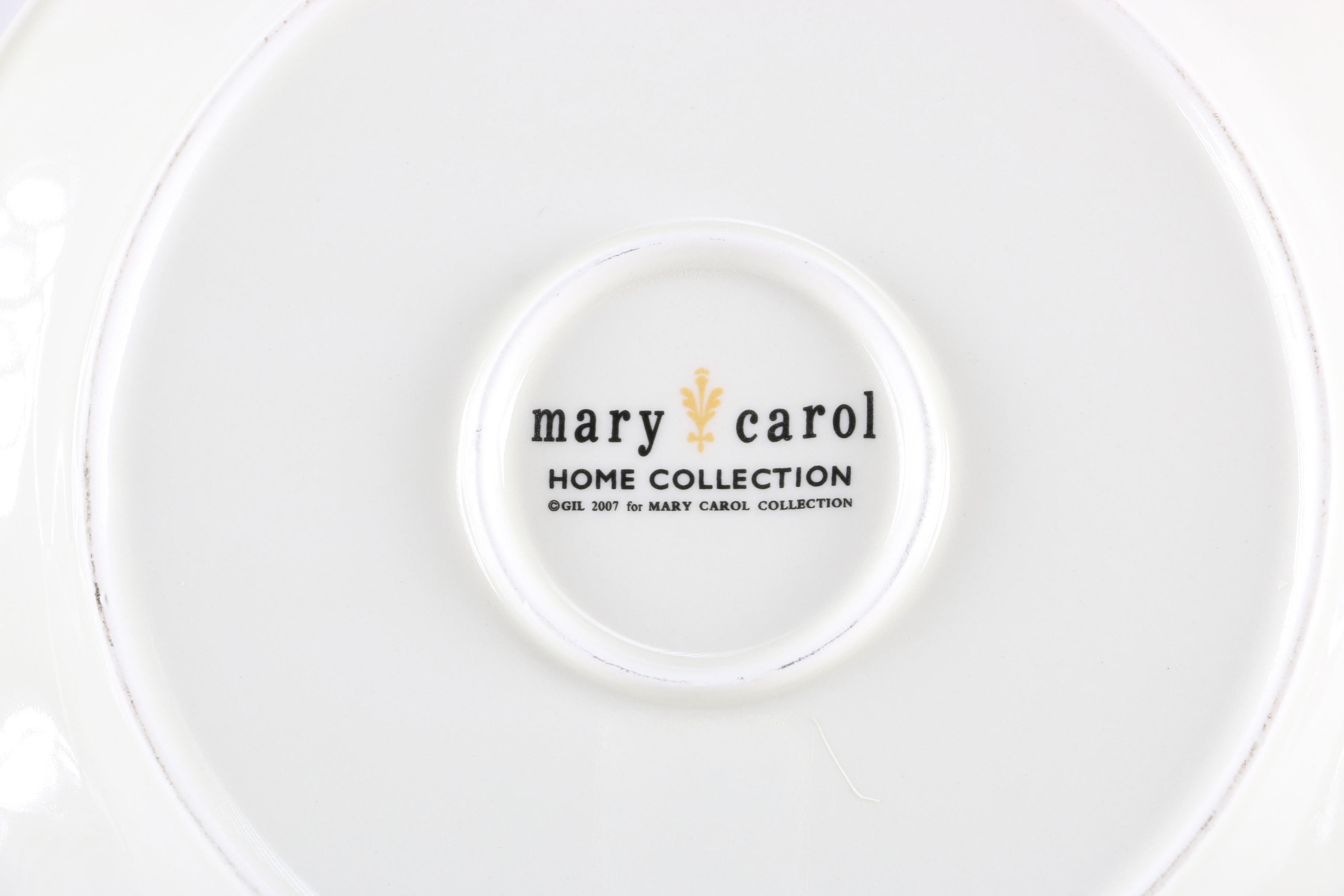 Mary Carol Home Collection Serving Platters and Plates