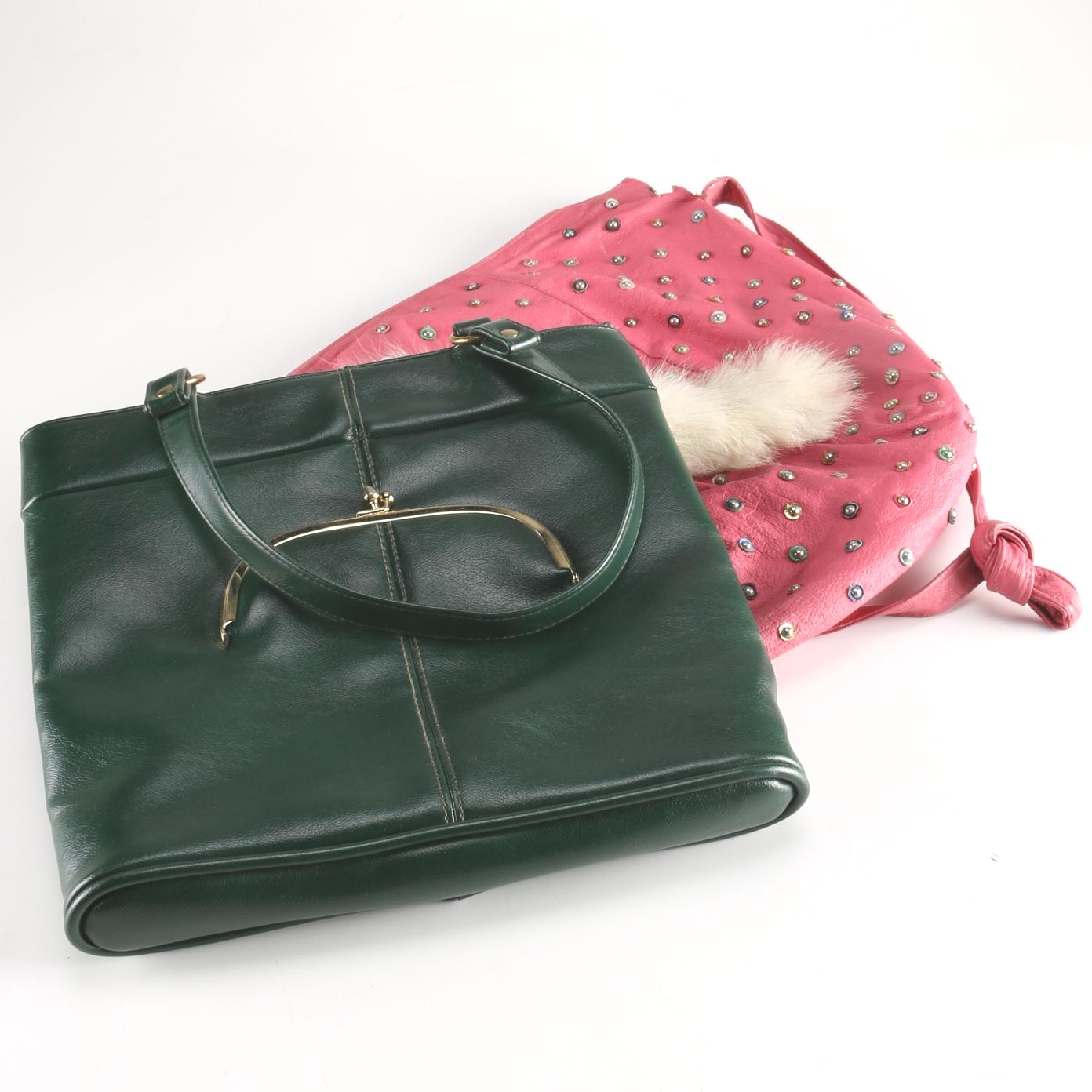 Pair of Vintage Leather Purses