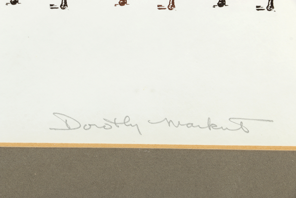 Dorothy Markert Limited Edition Serigraph on Paper "Early Chautauqua"