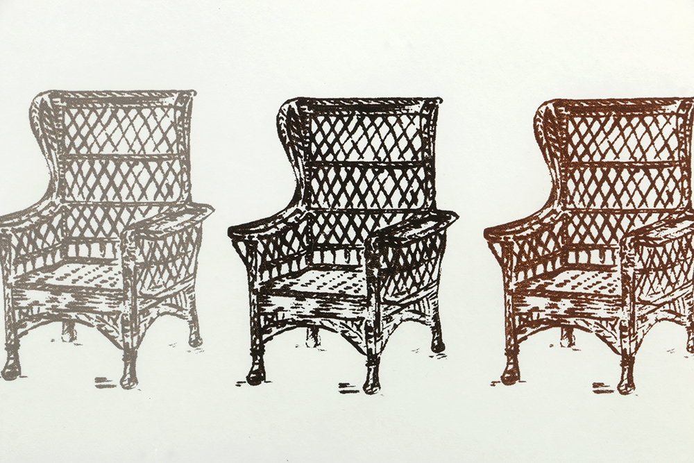 Dorothy Markert Limited Edition Serigraph on Paper "Early Chautauqua"