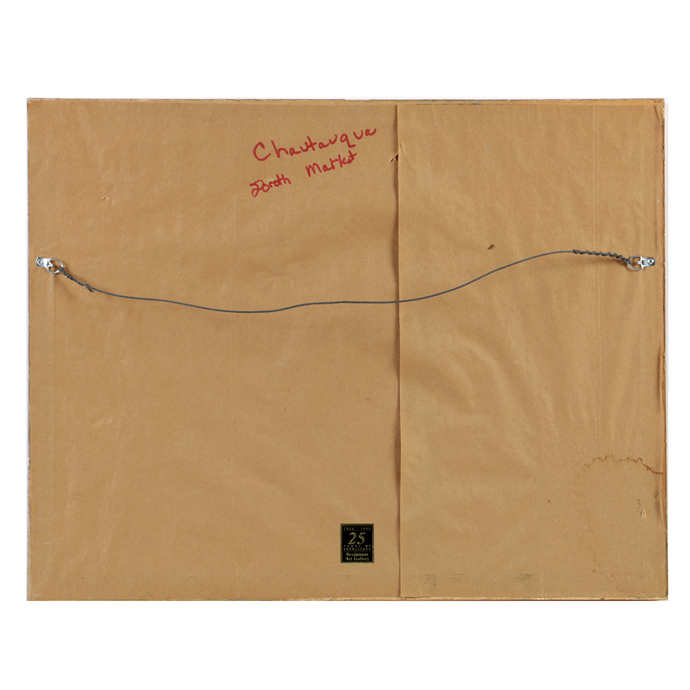 Dorothy Markert Limited Edition Serigraph on Paper "Early Chautauqua"