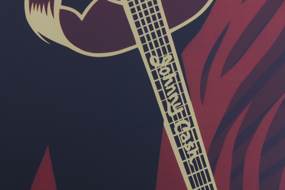 Framed "Walk the Line" Movie Poster