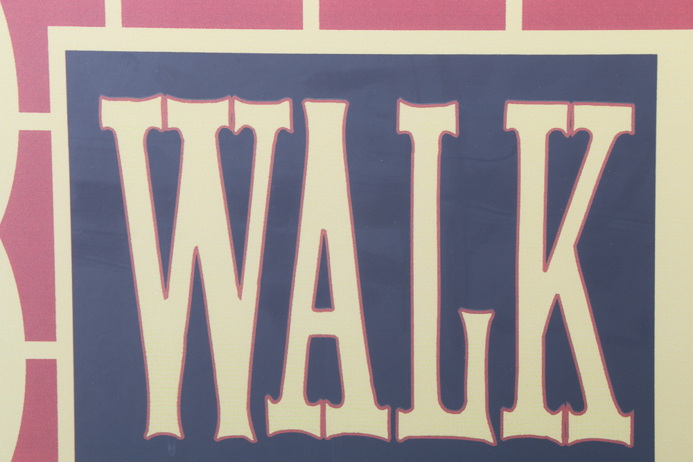 Framed "Walk the Line" Movie Poster