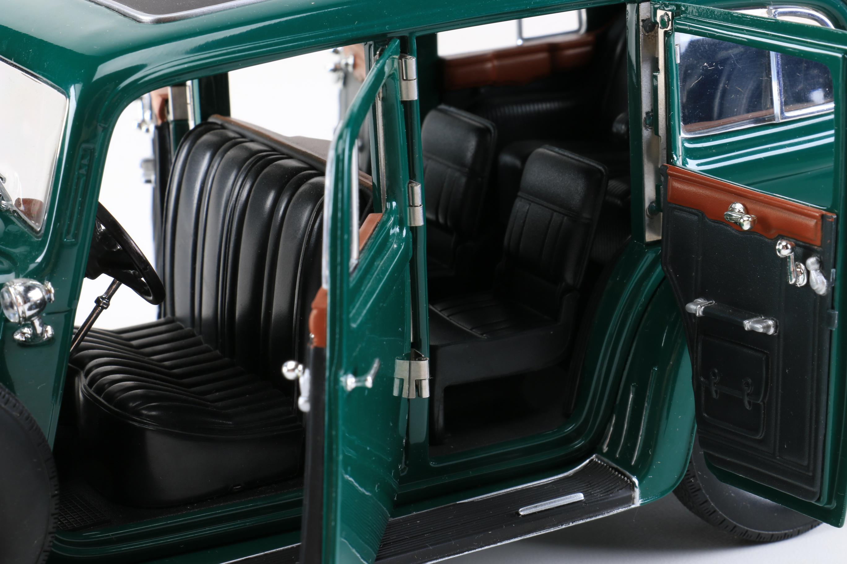 Collection of 1930s 1:18 Scale Die-Cast Cars