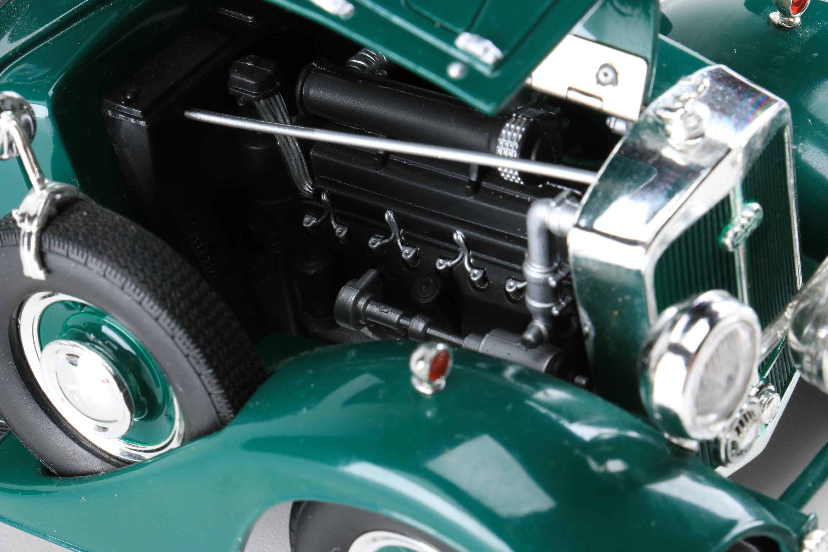 Collection of 1930s 1:18 Scale Die-Cast Cars