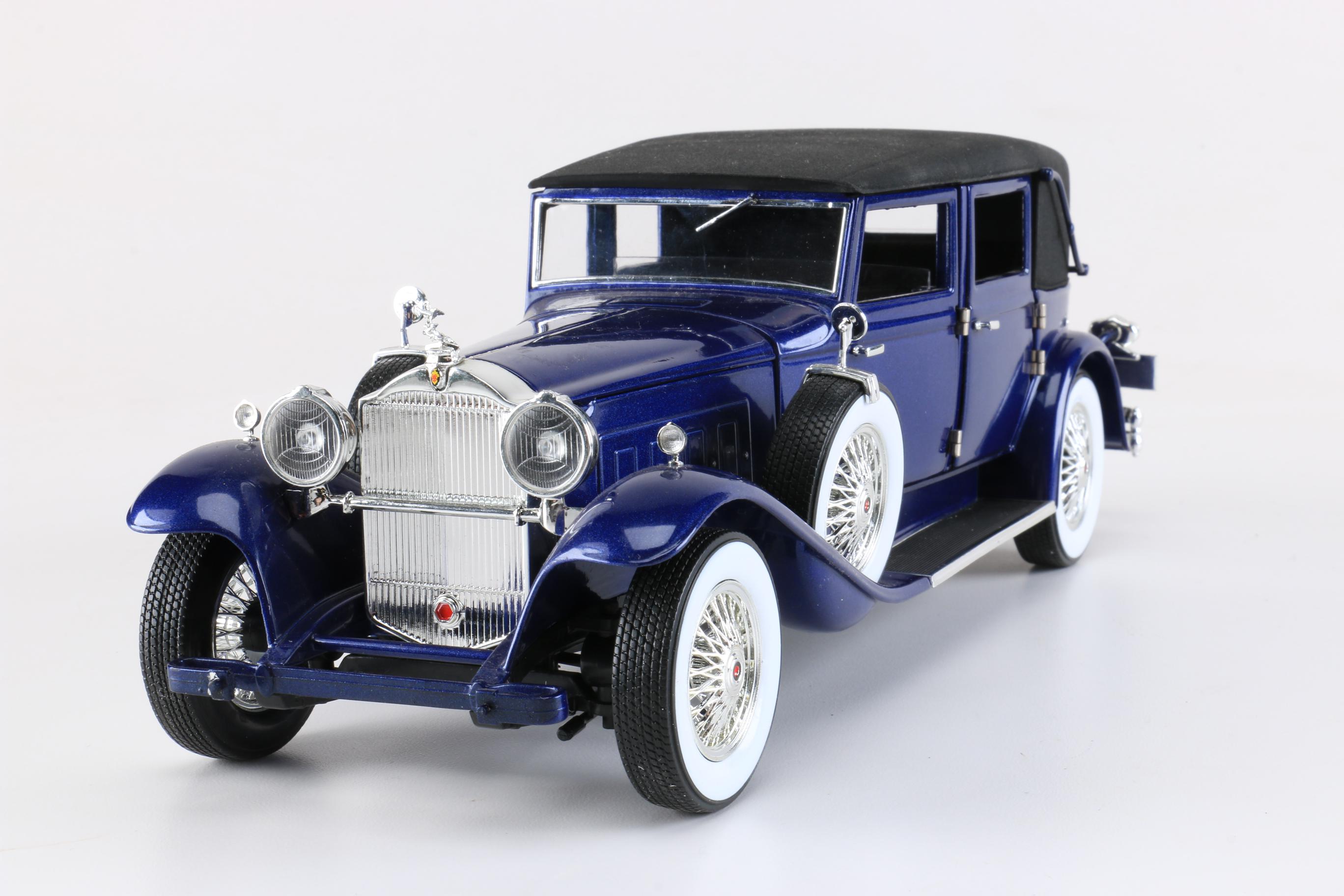 Collection of 1930s 1:18 Scale Die-Cast Cars