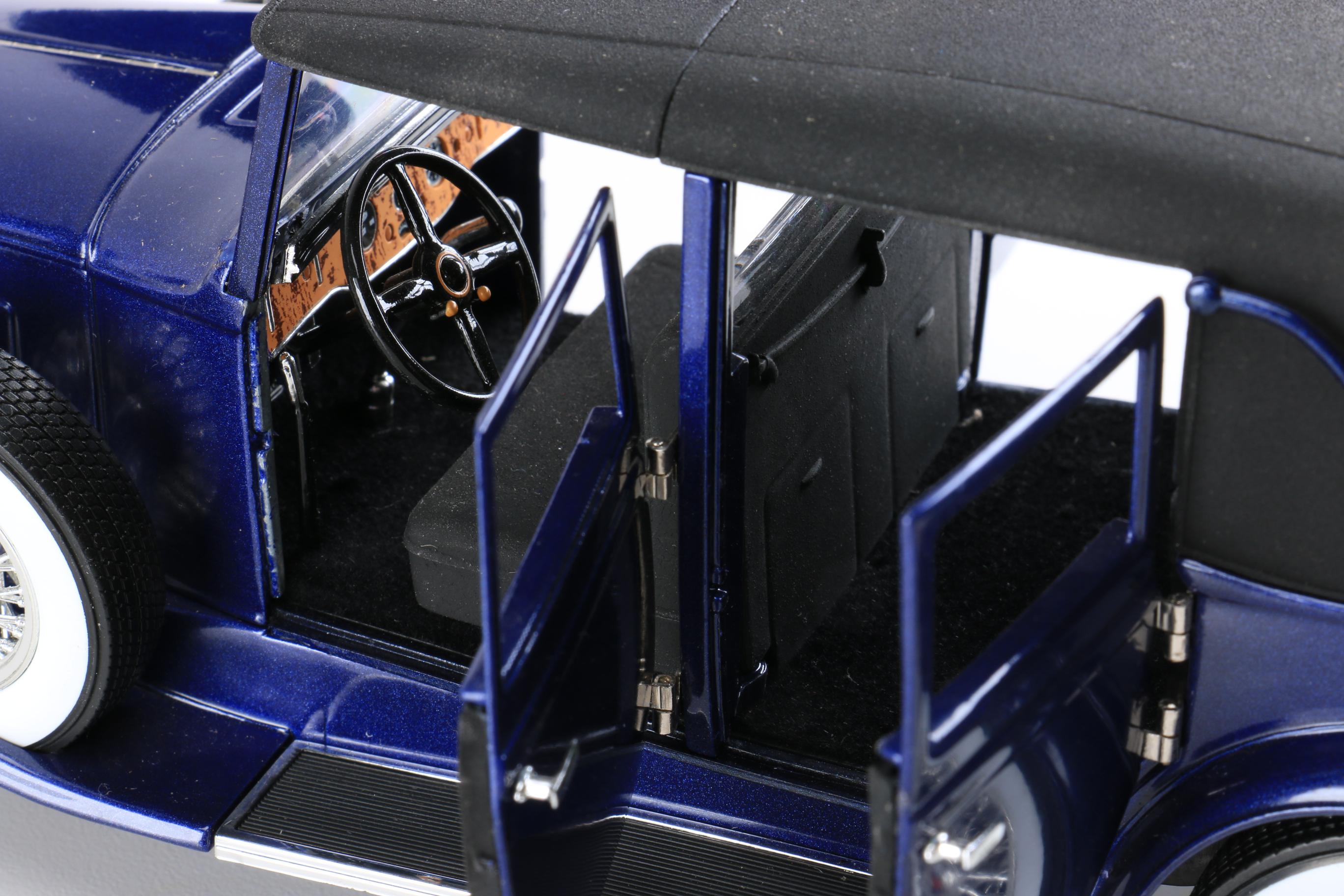 Collection of 1930s 1:18 Scale Die-Cast Cars