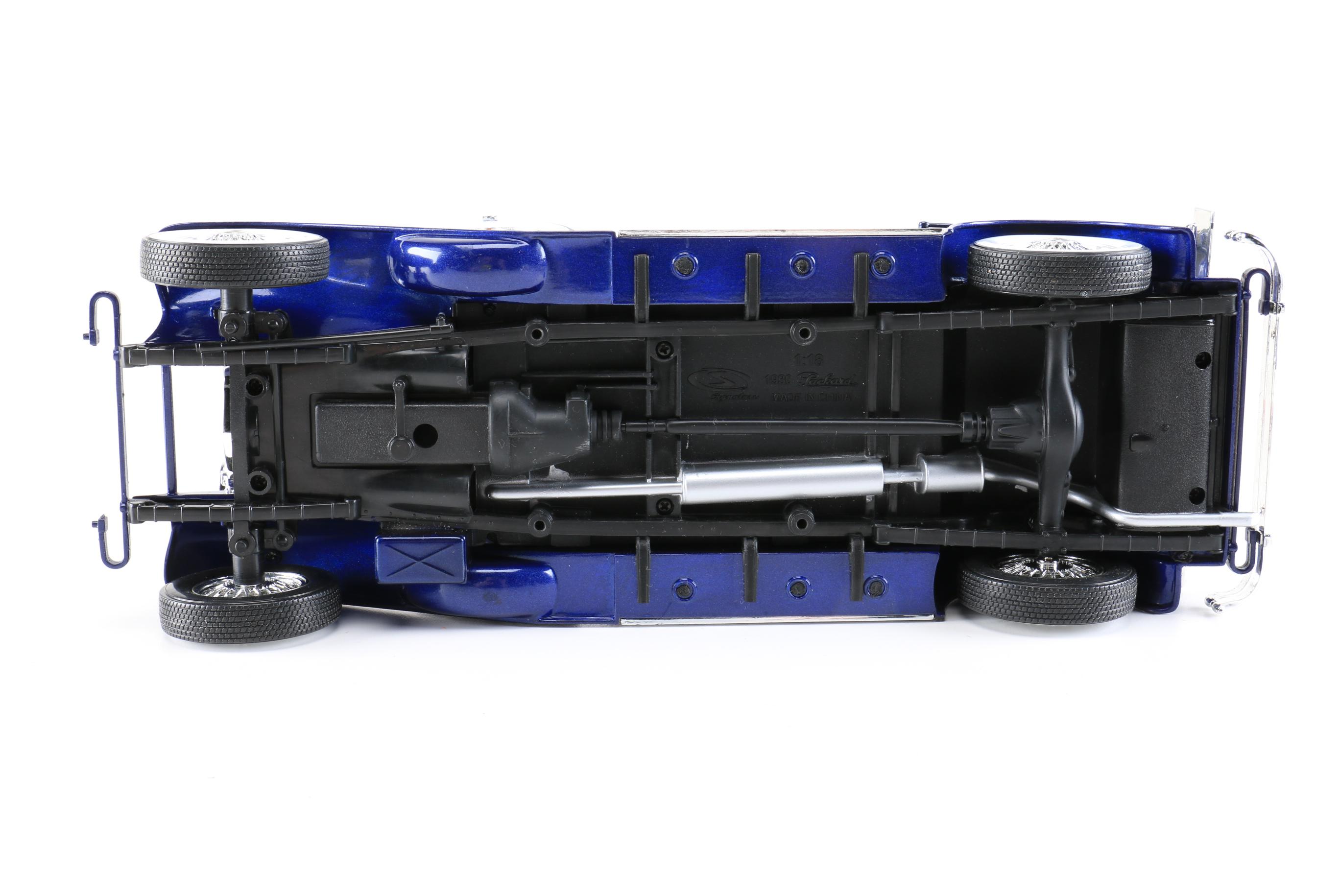 Collection of 1930s 1:18 Scale Die-Cast Cars