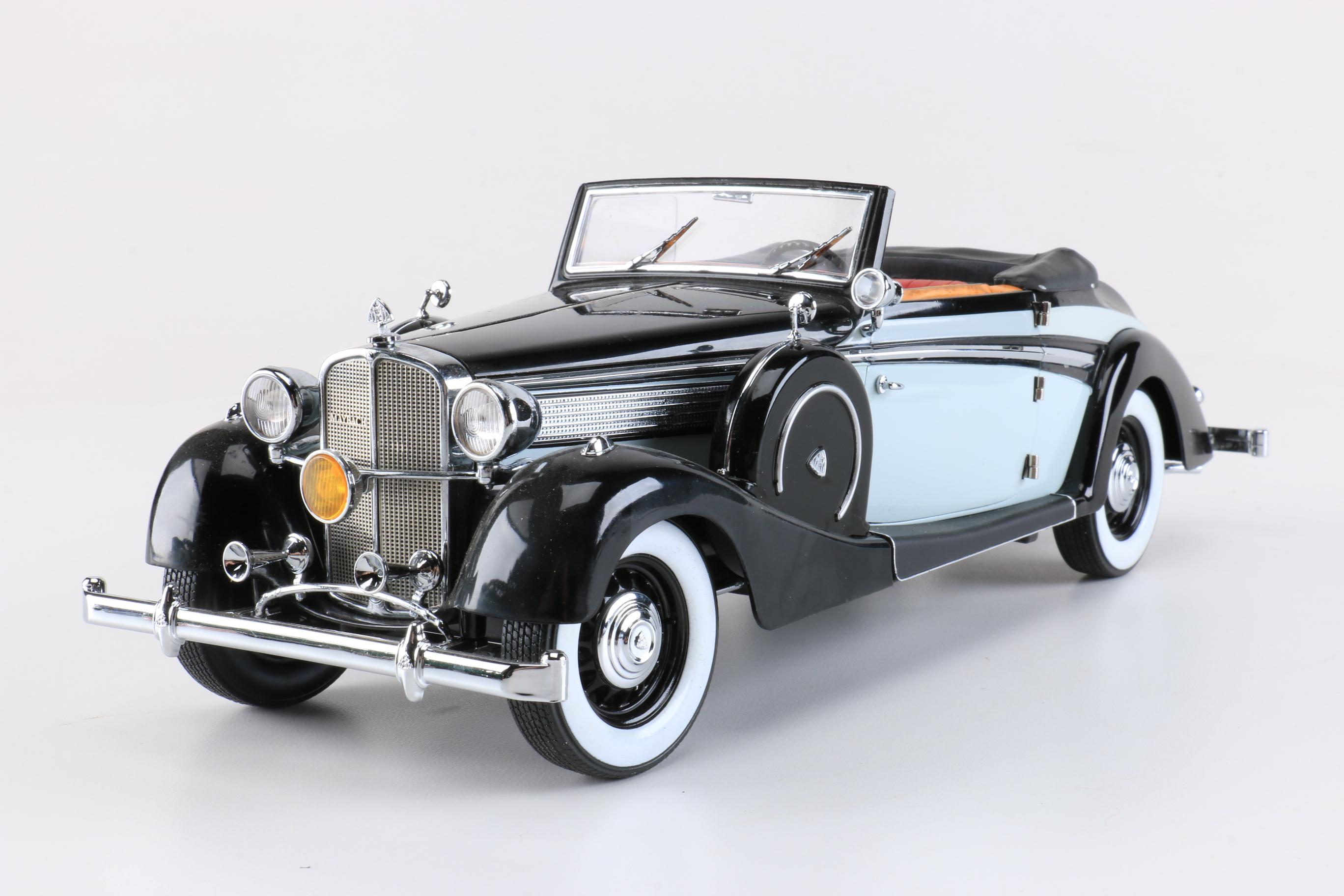 Collection of 1930s 1:18 Scale Die-Cast Cars