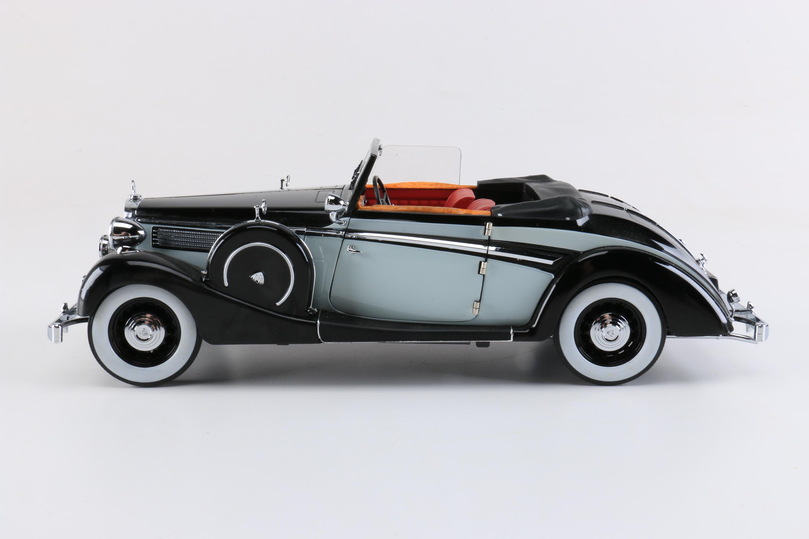 Collection of 1930s 1:18 Scale Die-Cast Cars