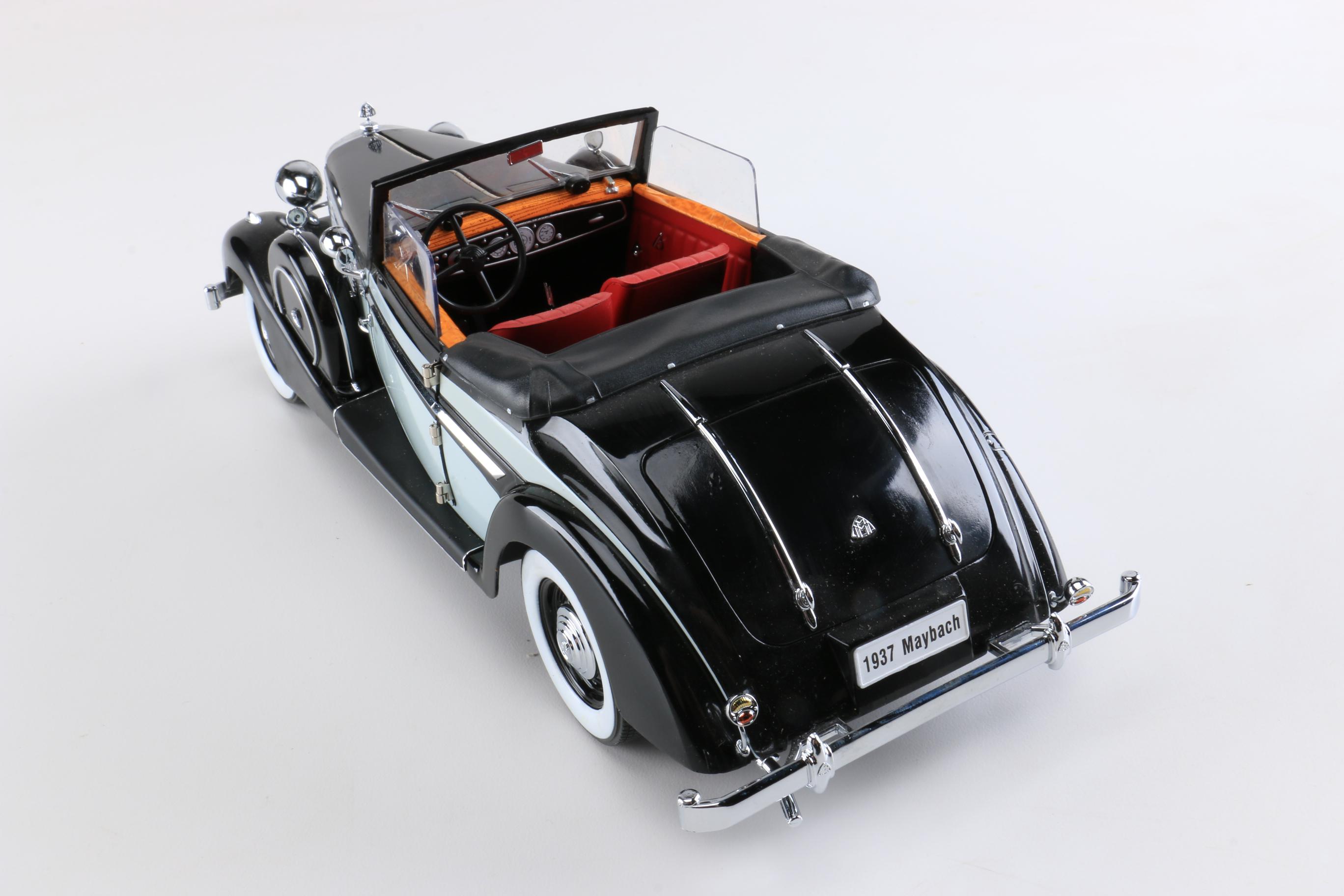Collection of 1930s 1:18 Scale Die-Cast Cars