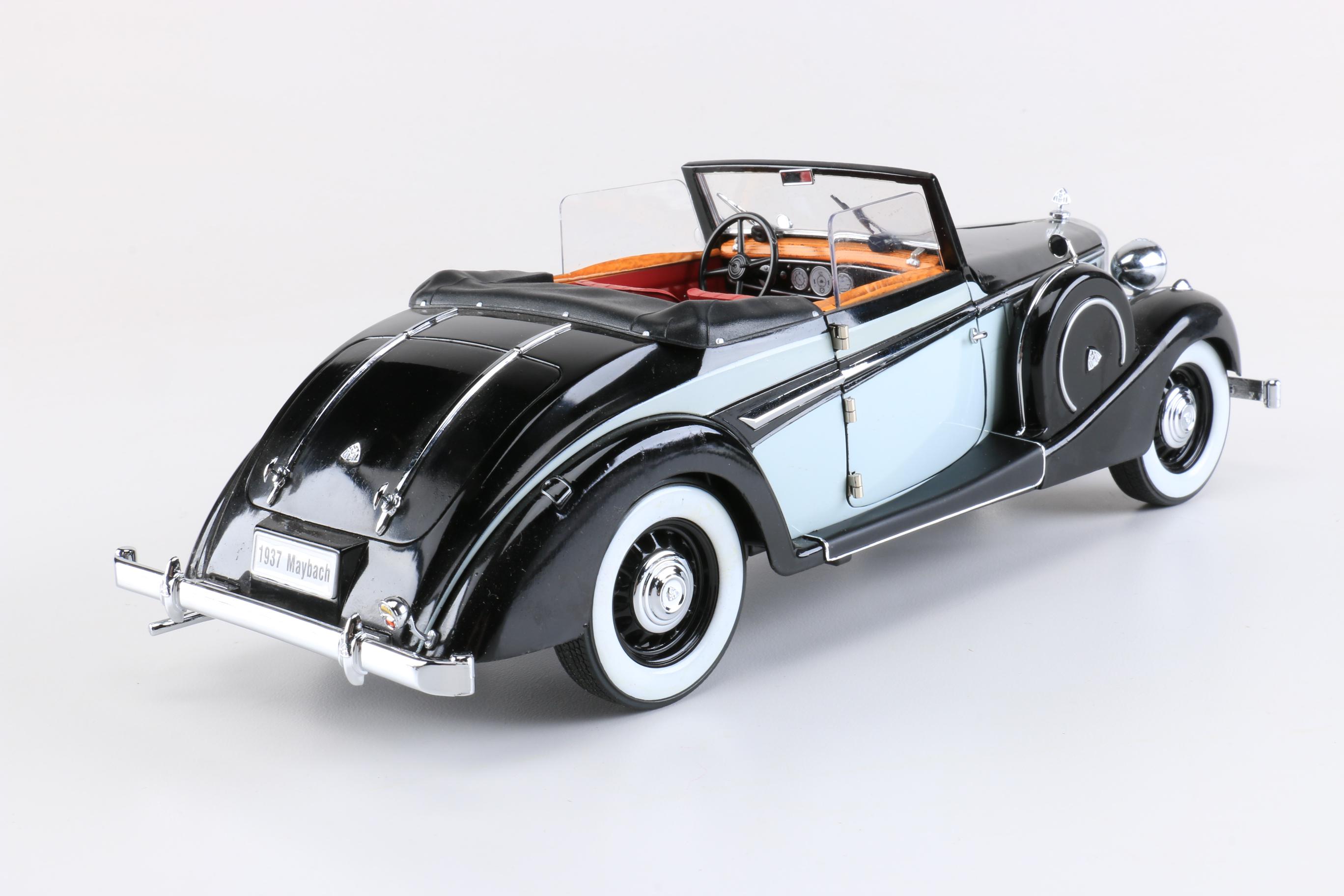 Collection of 1930s 1:18 Scale Die-Cast Cars
