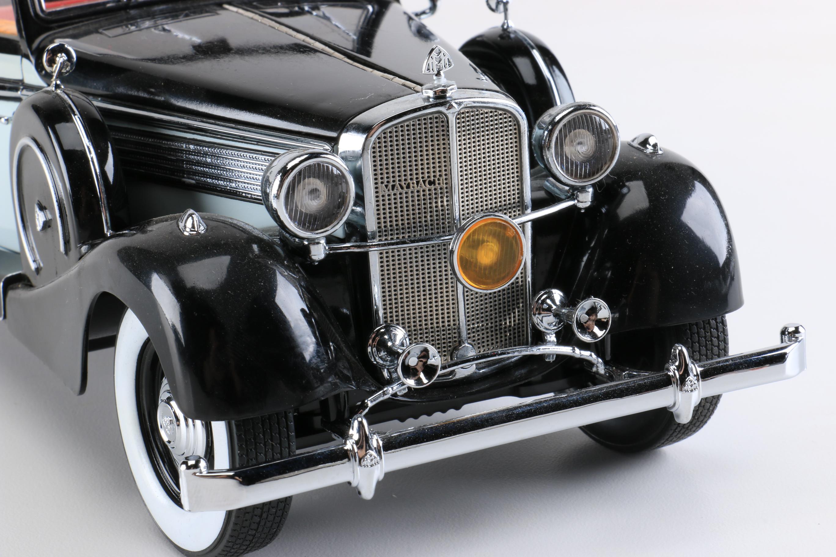 Collection of 1930s 1:18 Scale Die-Cast Cars