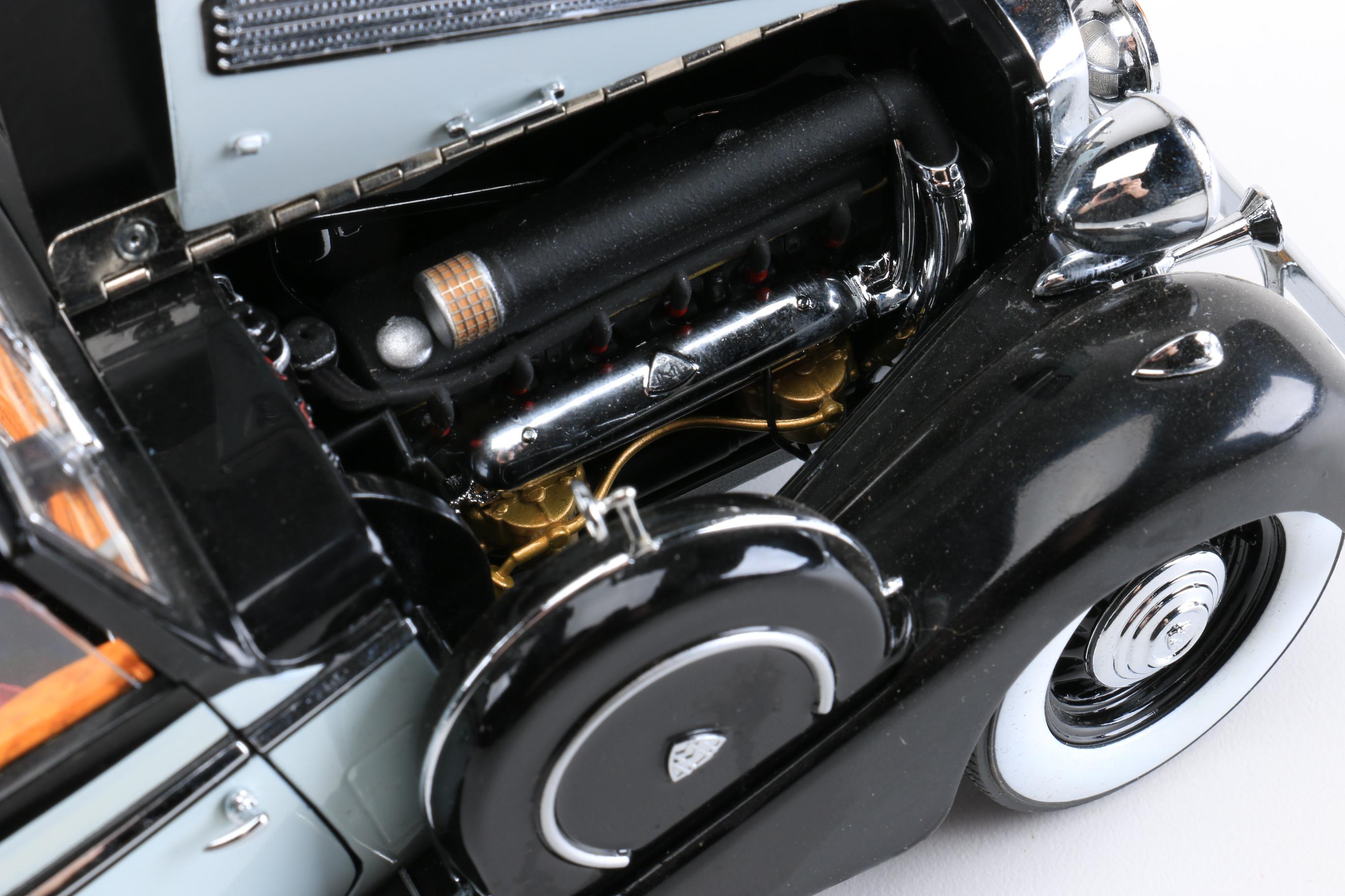 Collection of 1930s 1:18 Scale Die-Cast Cars