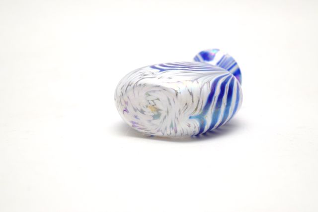 Nailsea Style Petite Art Glass Vase
