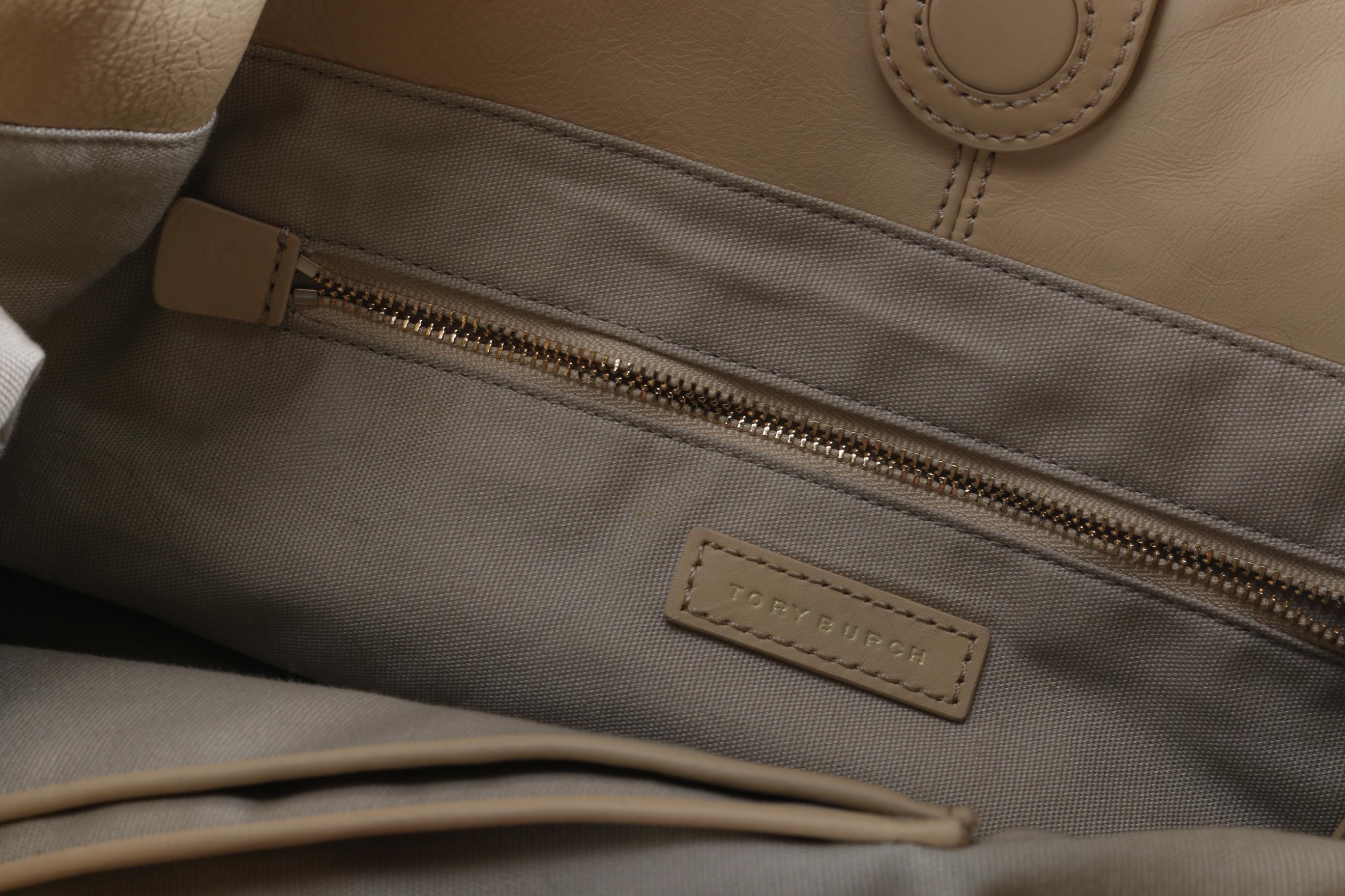 Leather Tory Burch Handbag