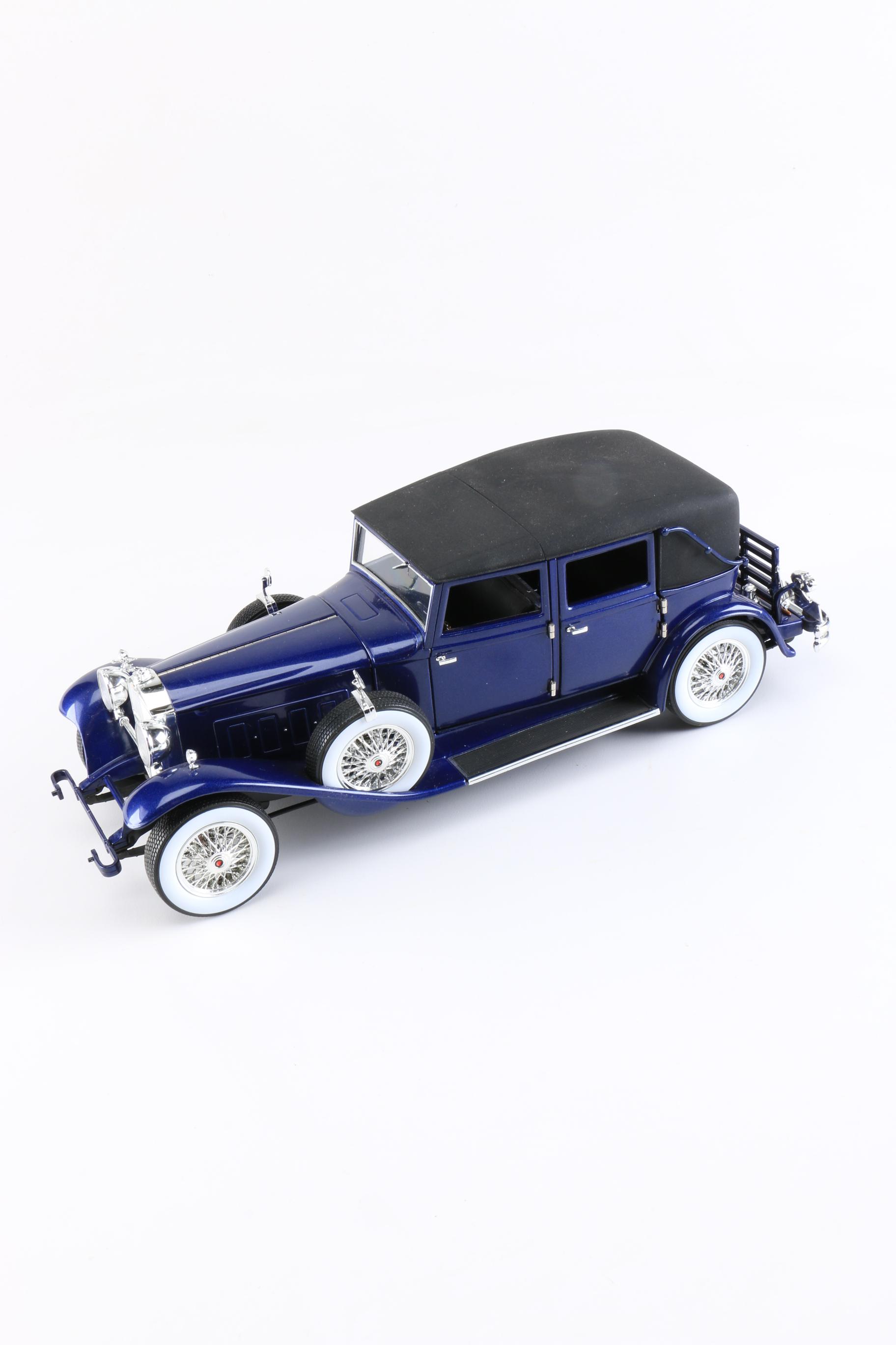 Collection of 1930s 1:18 Scale Die-Cast Cars