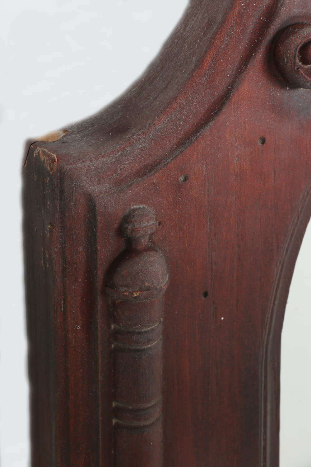 Queen Anne Inspired Oval Composite Mirror With Shelves