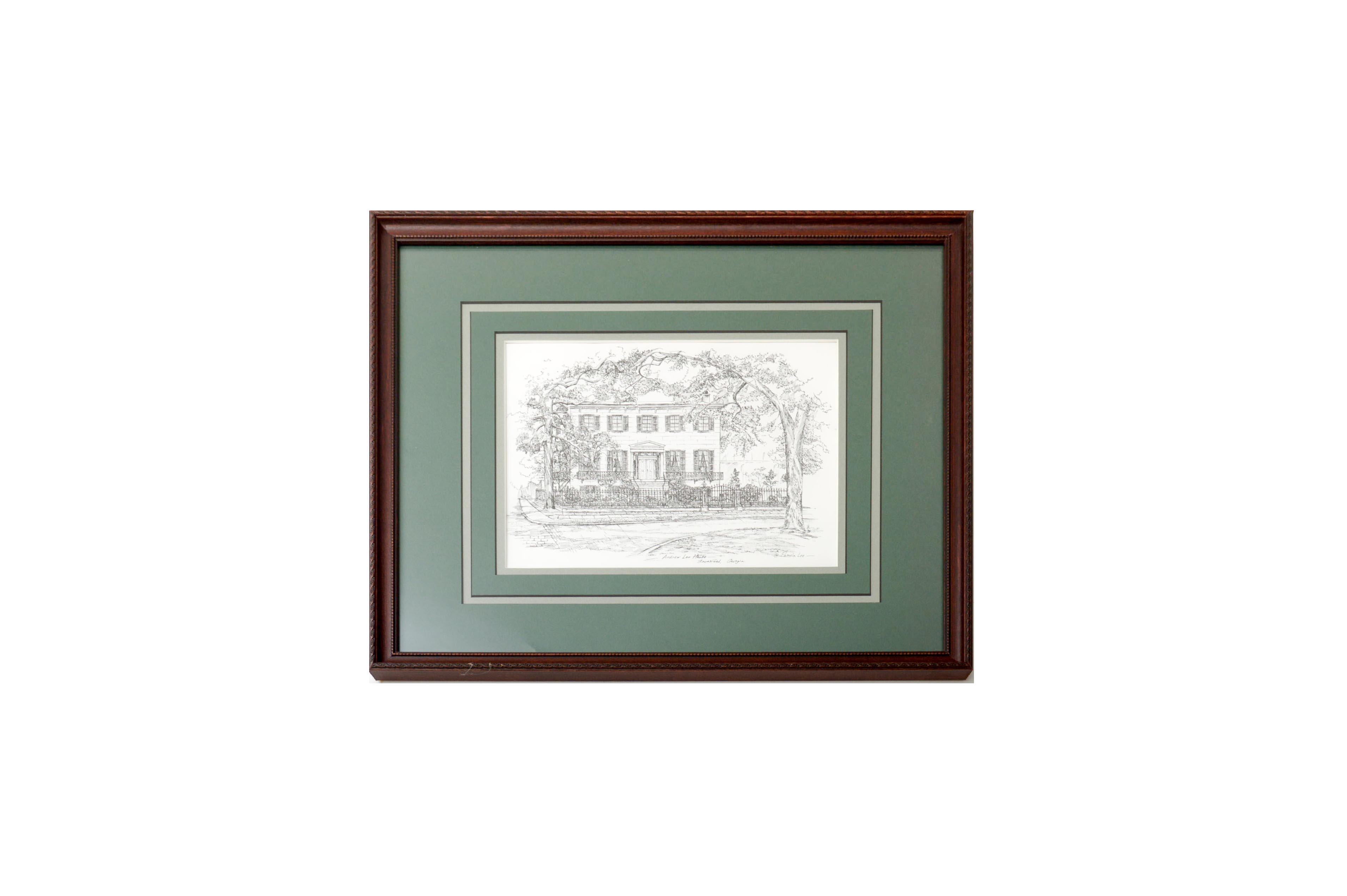 Pamela Lee Print “Andrew Low House”