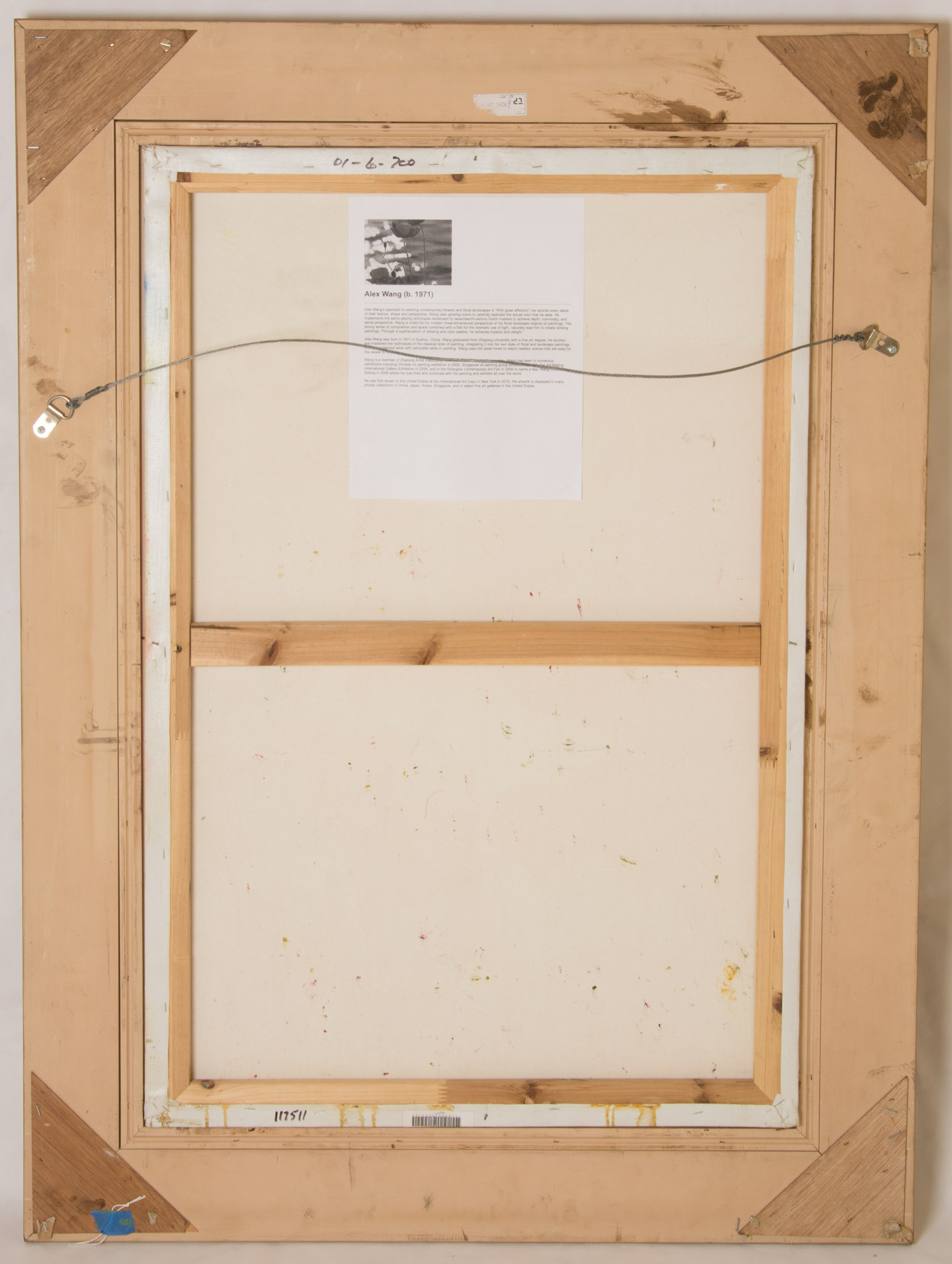 Alex Wang Original Oil on Canvas