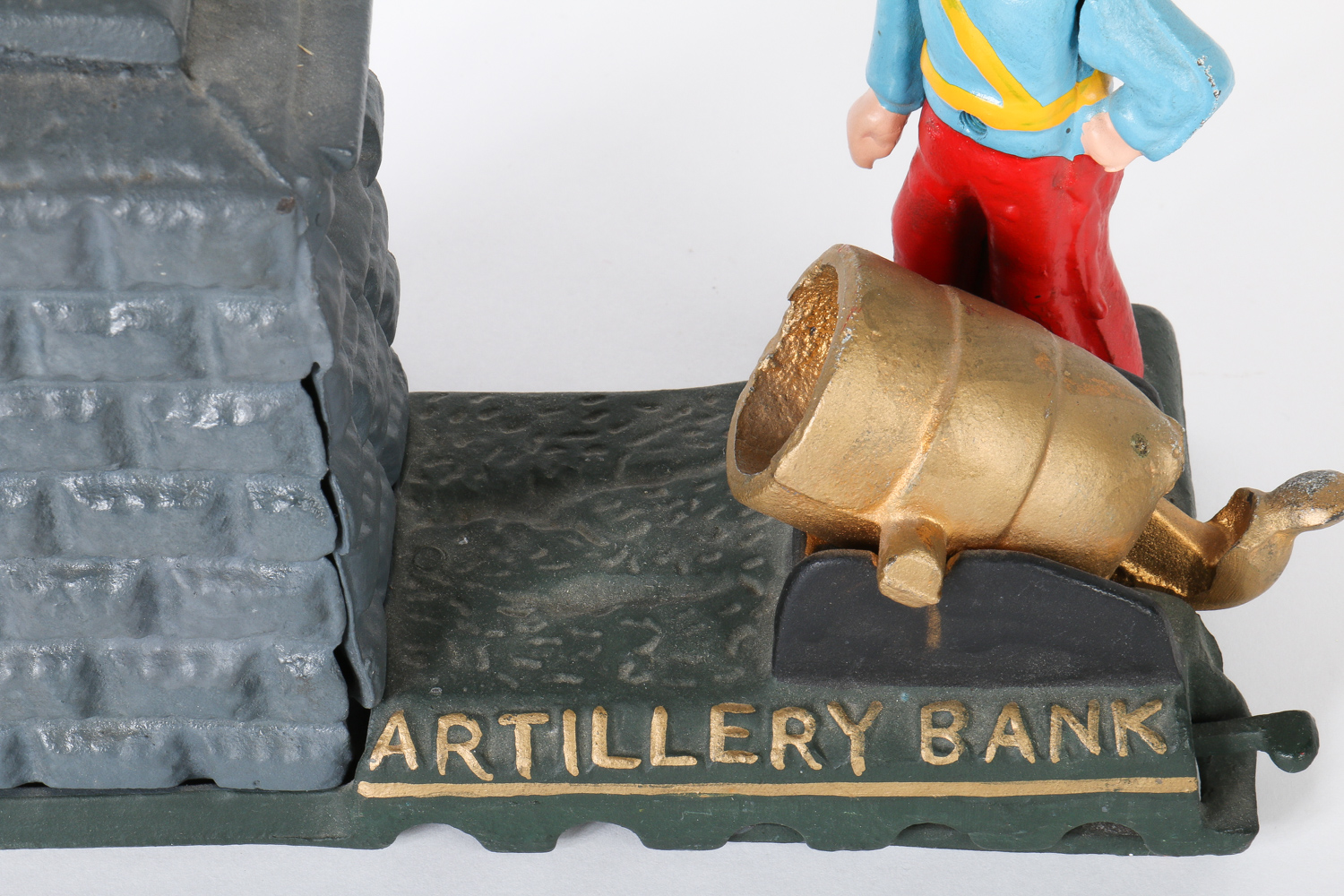 Reproduction Cast Iron Coin Bank