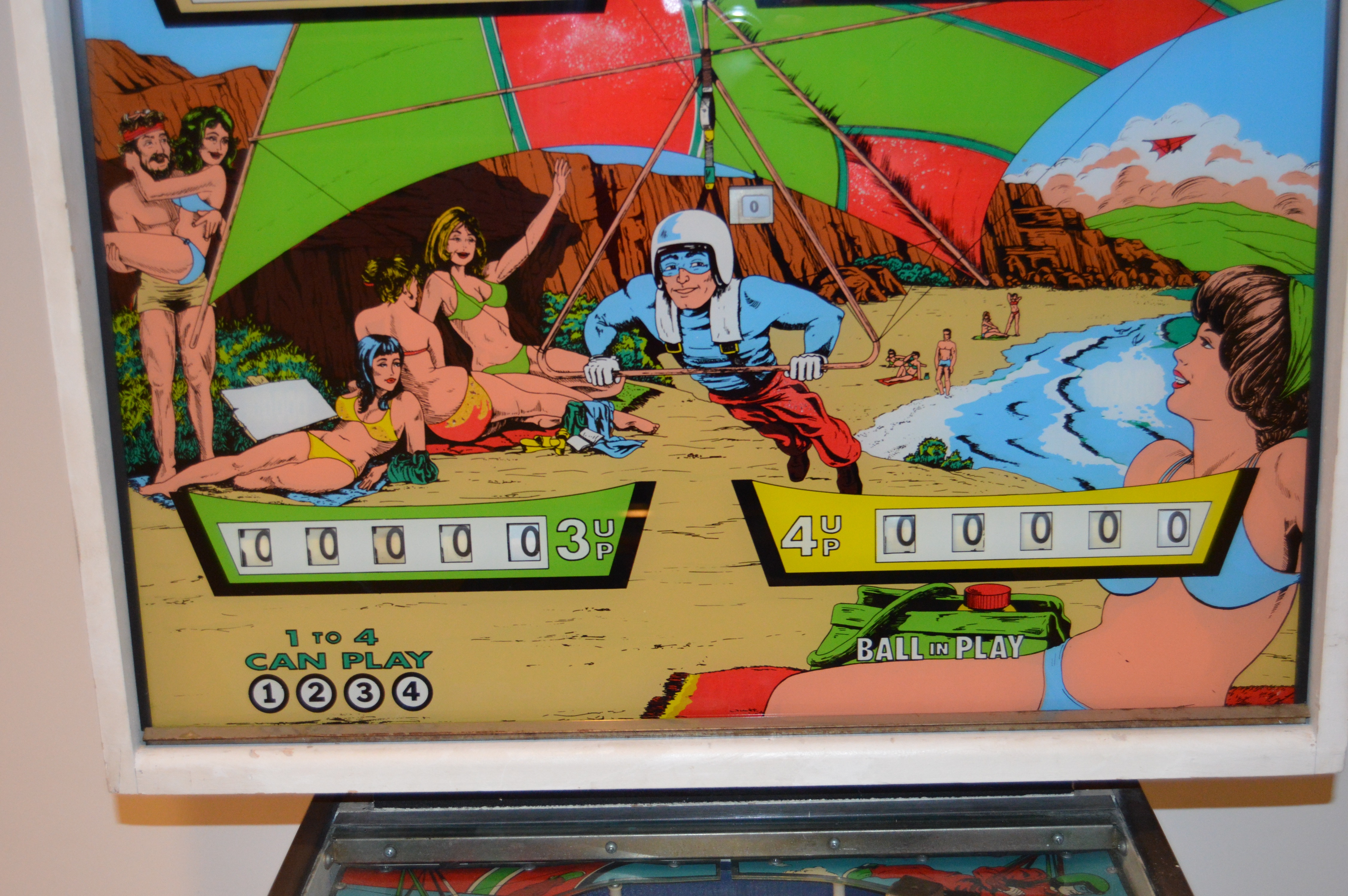 1976 Bally "Hang Glider" Pinball Machine