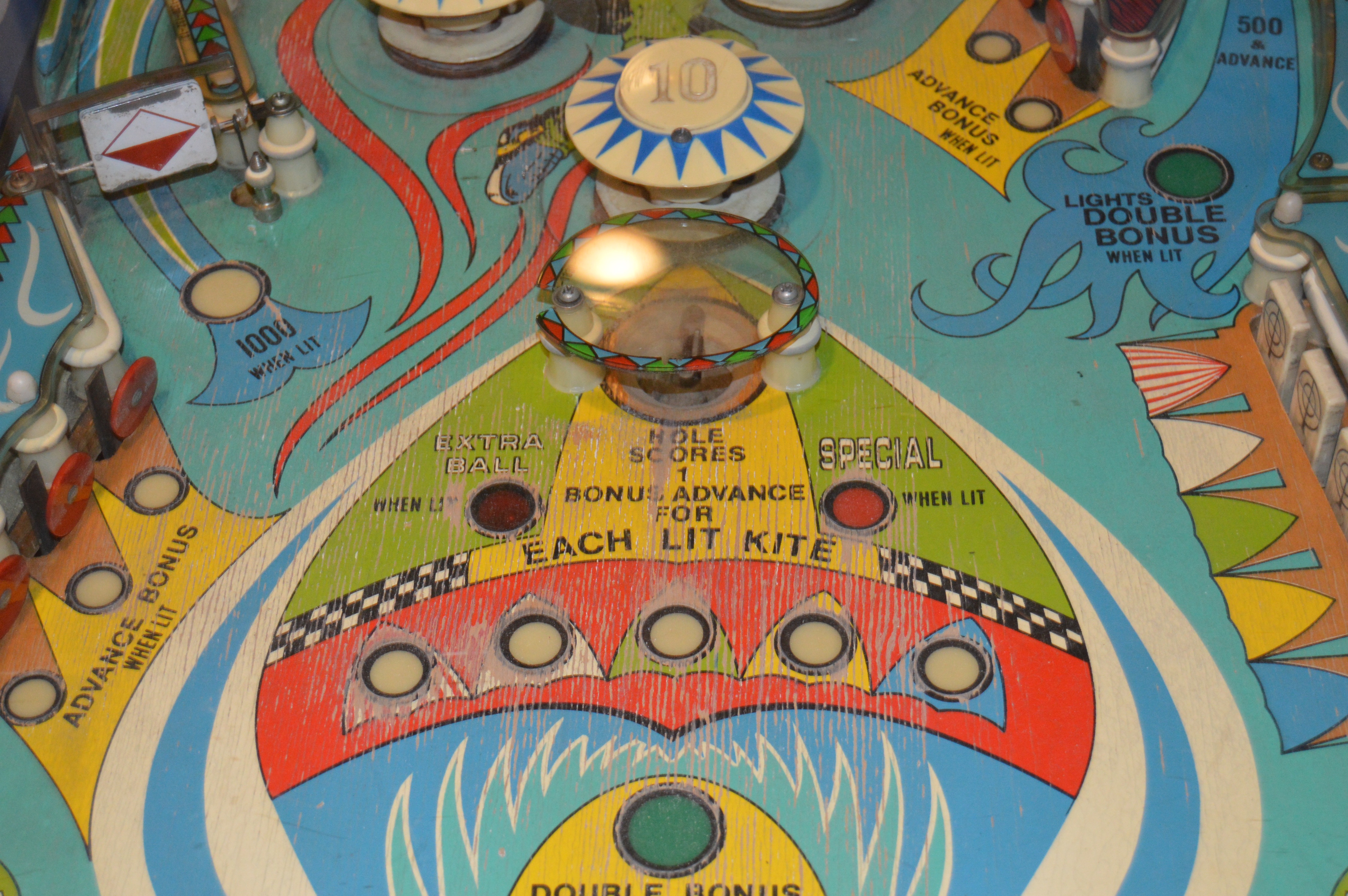 1976 Bally "Hang Glider" Pinball Machine
