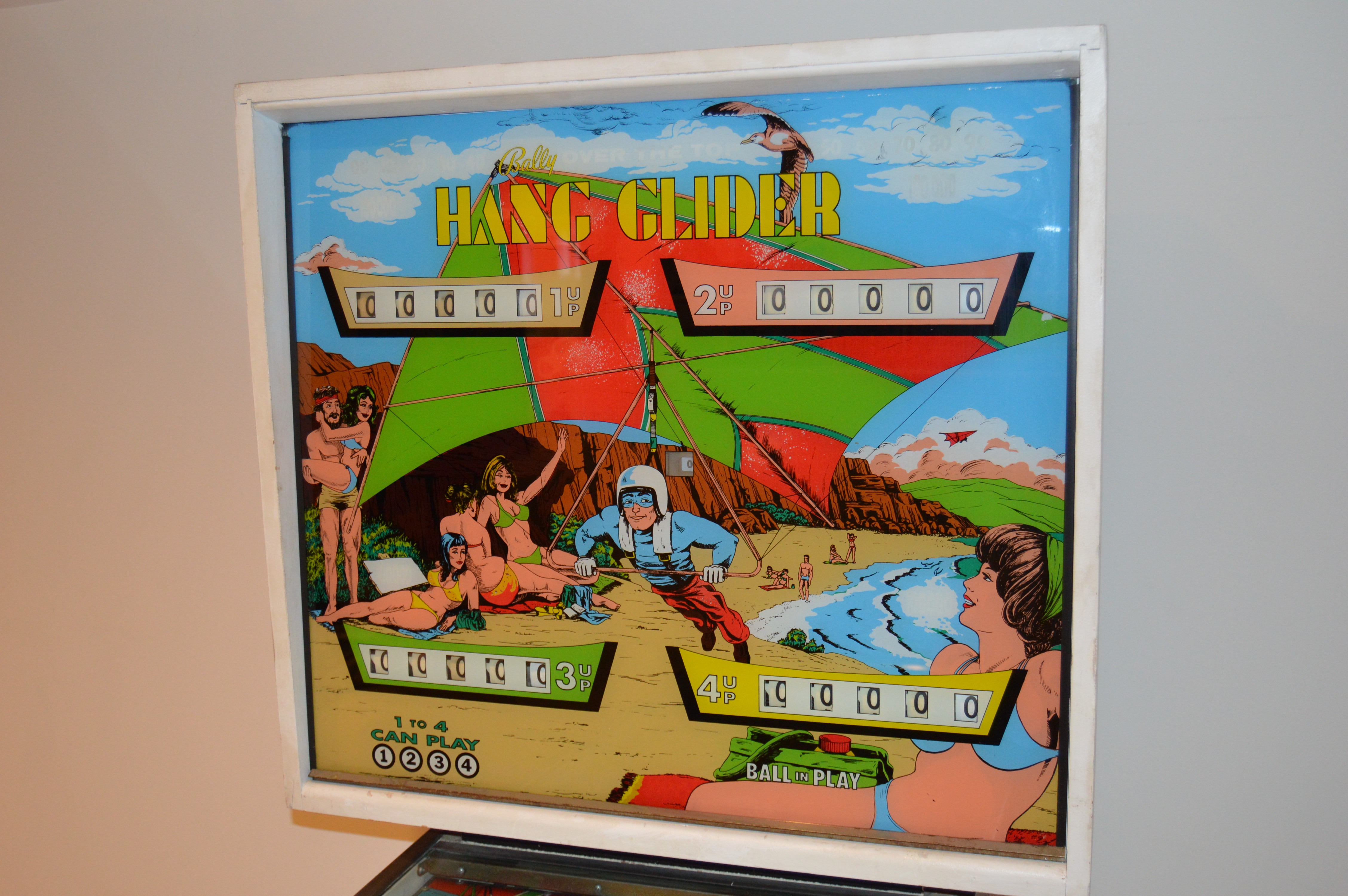 1976 Bally "Hang Glider" Pinball Machine