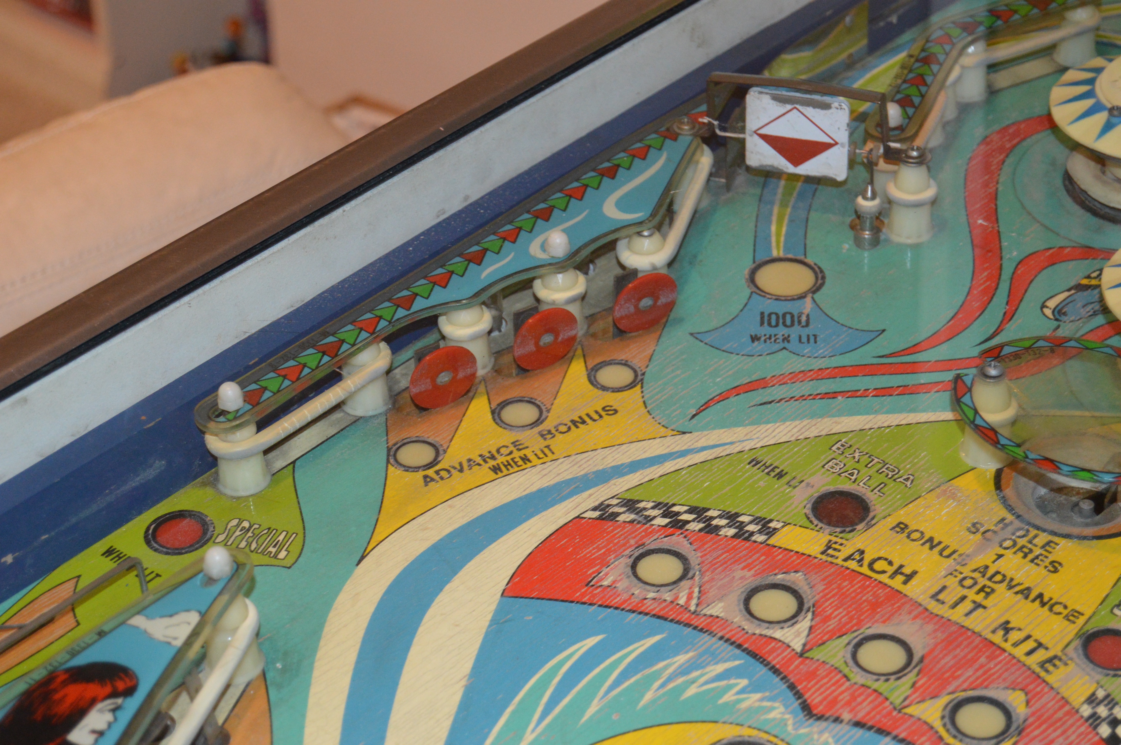 1976 Bally "Hang Glider" Pinball Machine