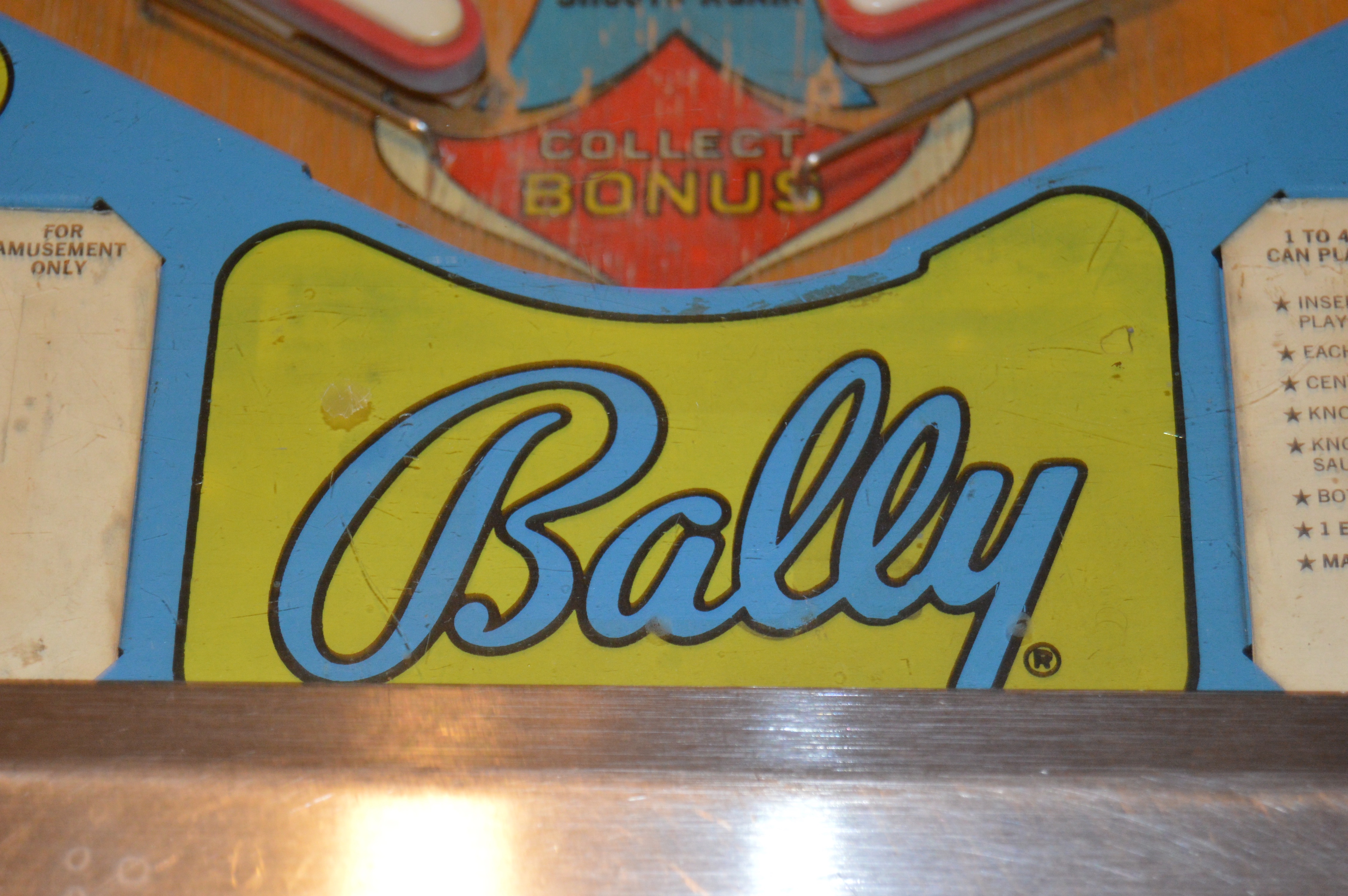 1976 Bally "Hang Glider" Pinball Machine