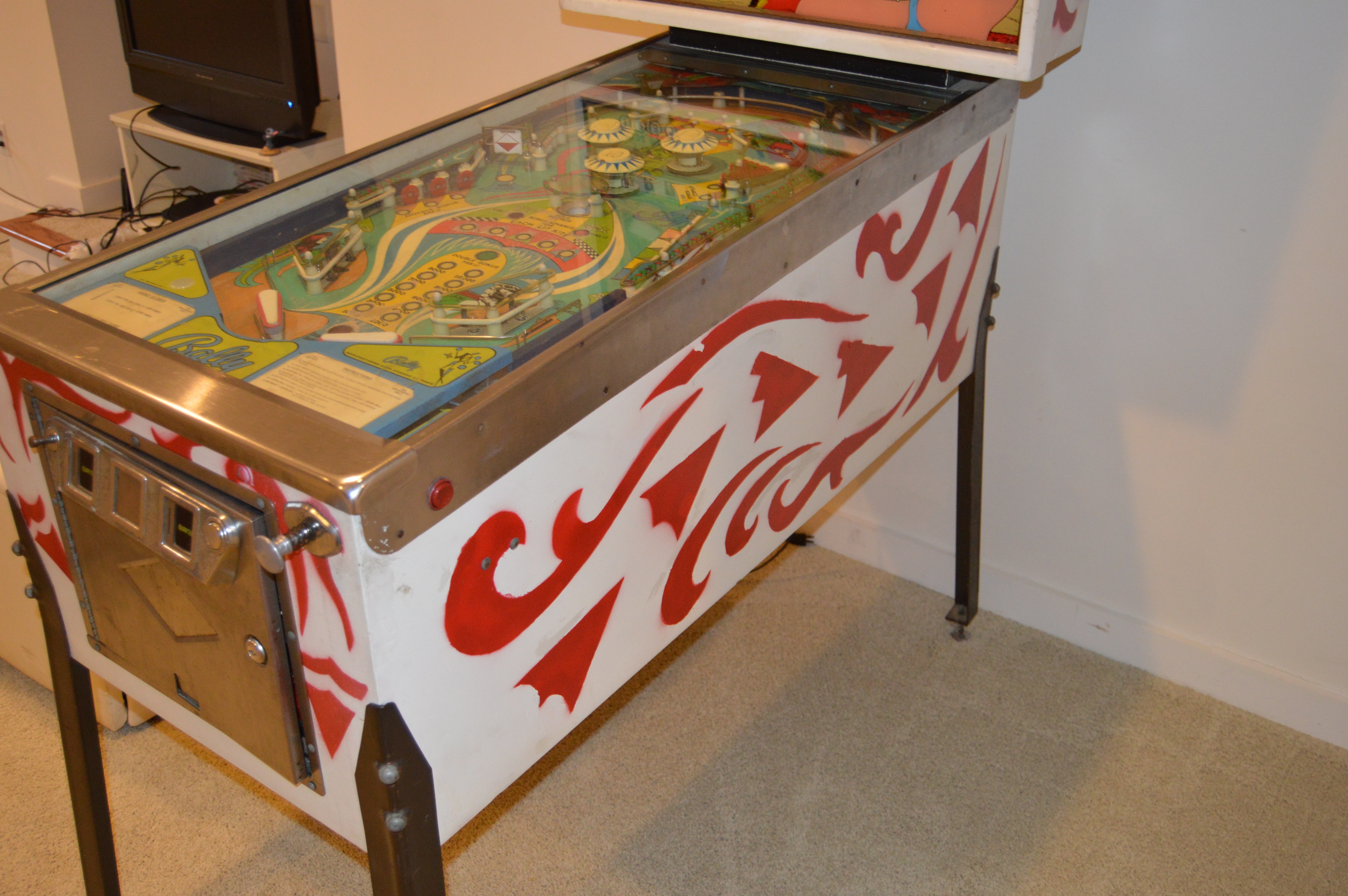 1976 Bally "Hang Glider" Pinball Machine
