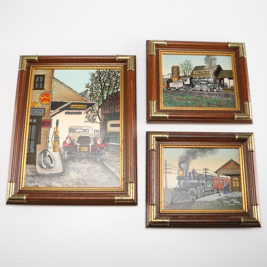 Collection of Original H. Hargrove Paintings
