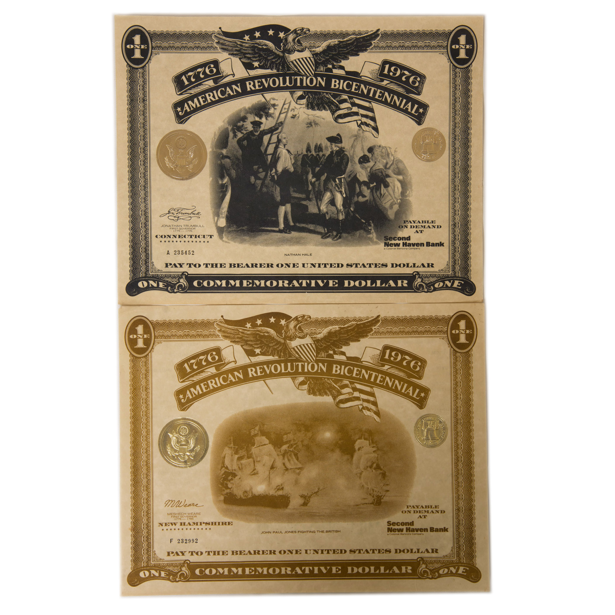 American Revolution Bicentennial Commemorative Dollars