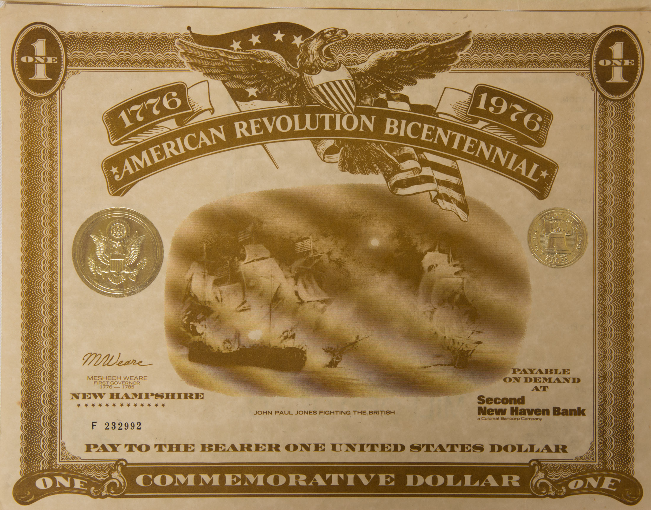 American Revolution Bicentennial Commemorative Dollars