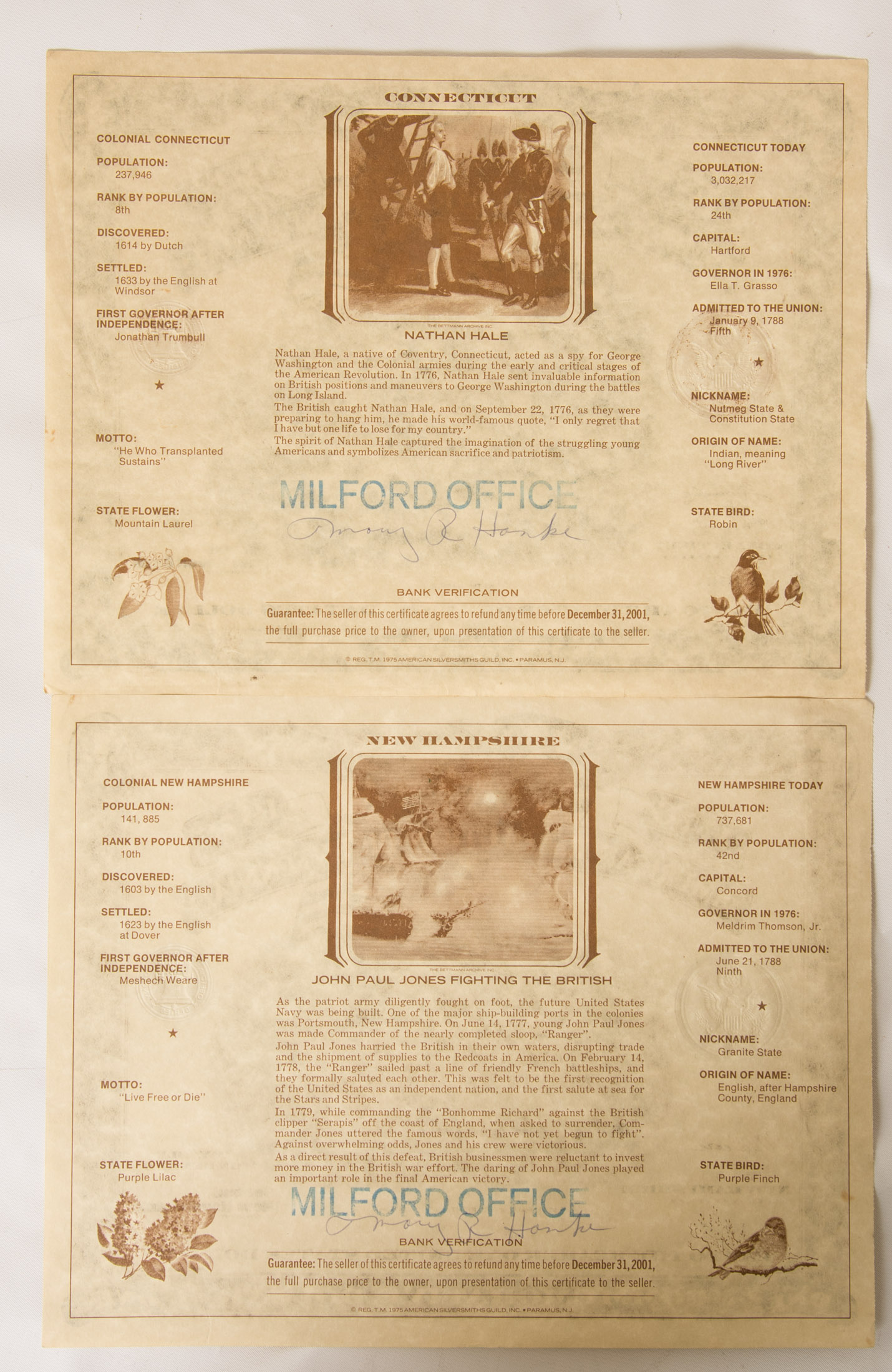 American Revolution Bicentennial Commemorative Dollars