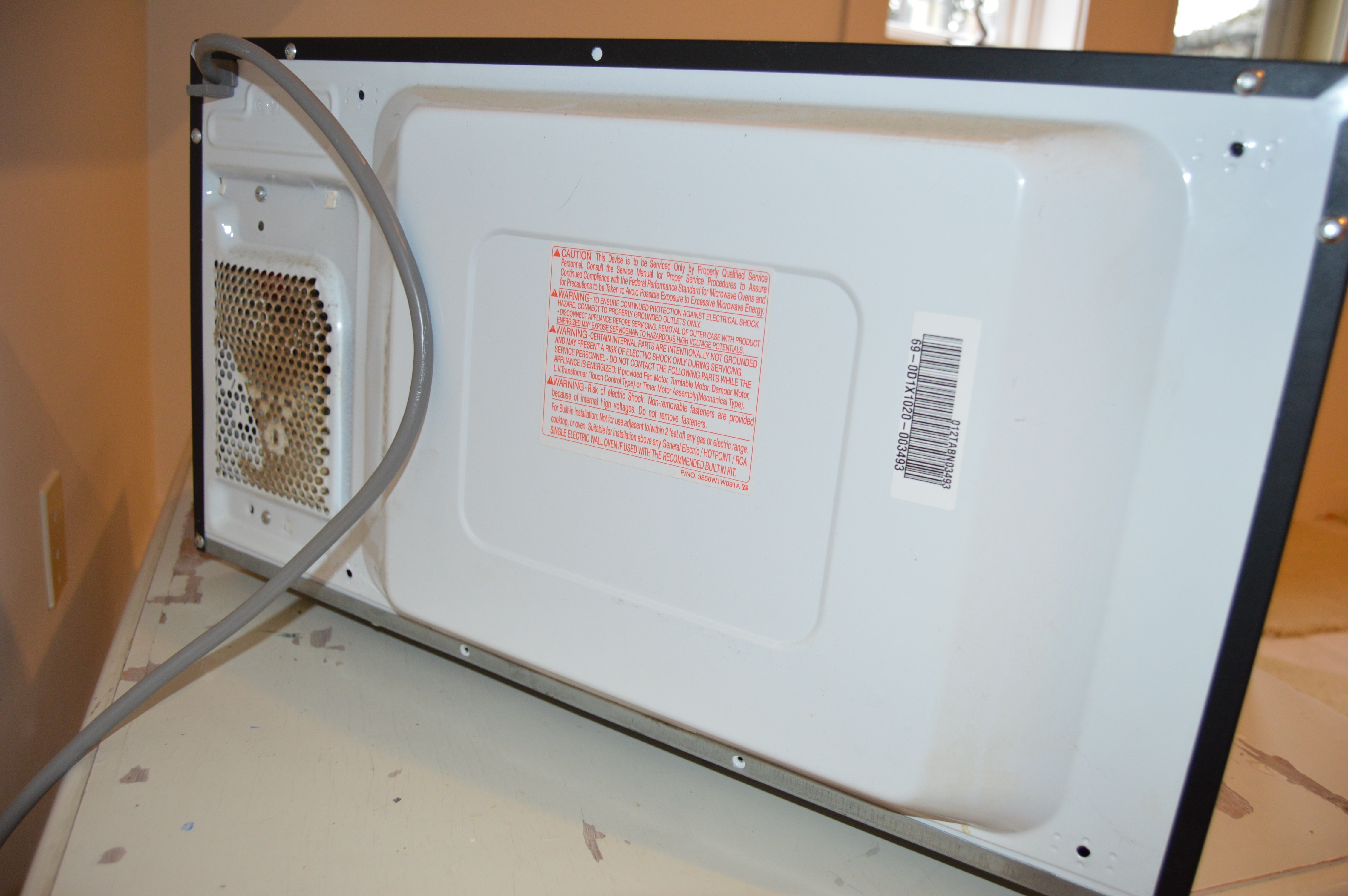 GE Profile Stainless Steel Microwave Oven