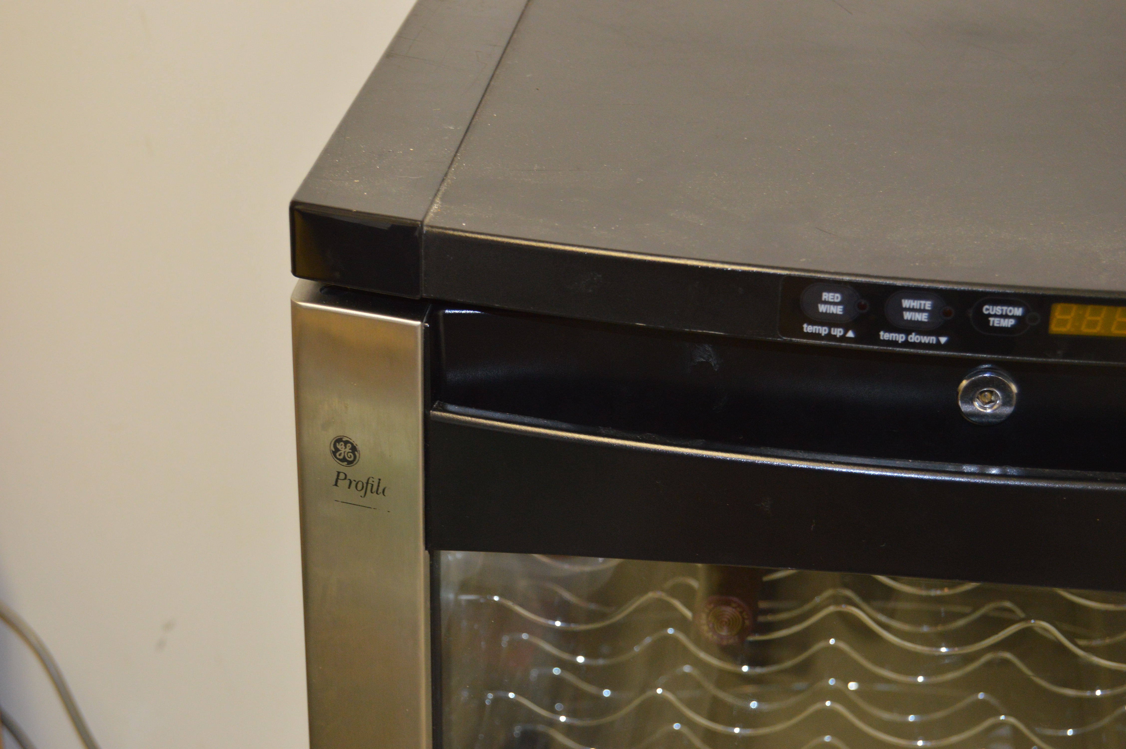 General Electric "Profile" Stainless Steel Wine Cooler