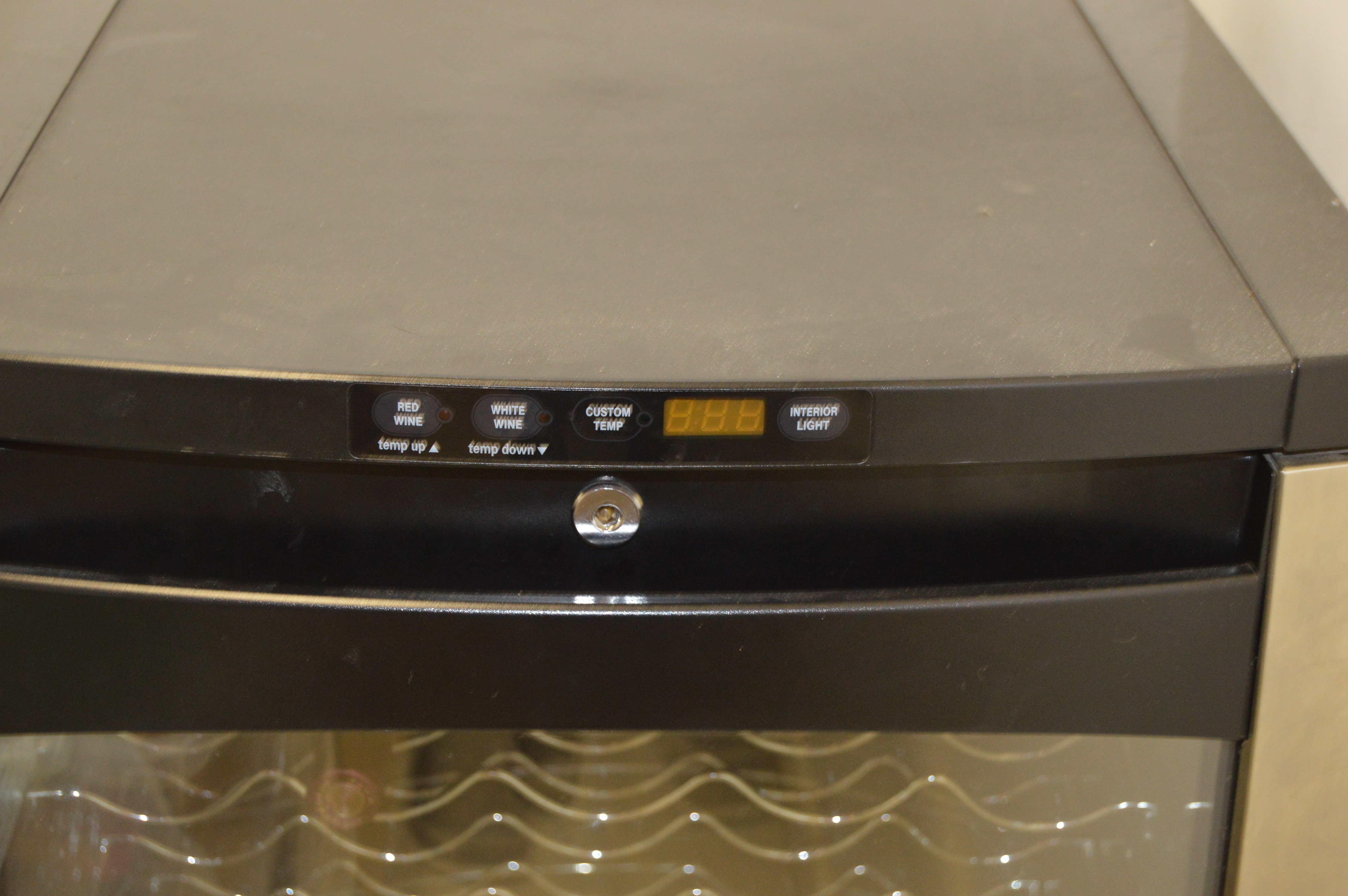 General Electric "Profile" Stainless Steel Wine Cooler