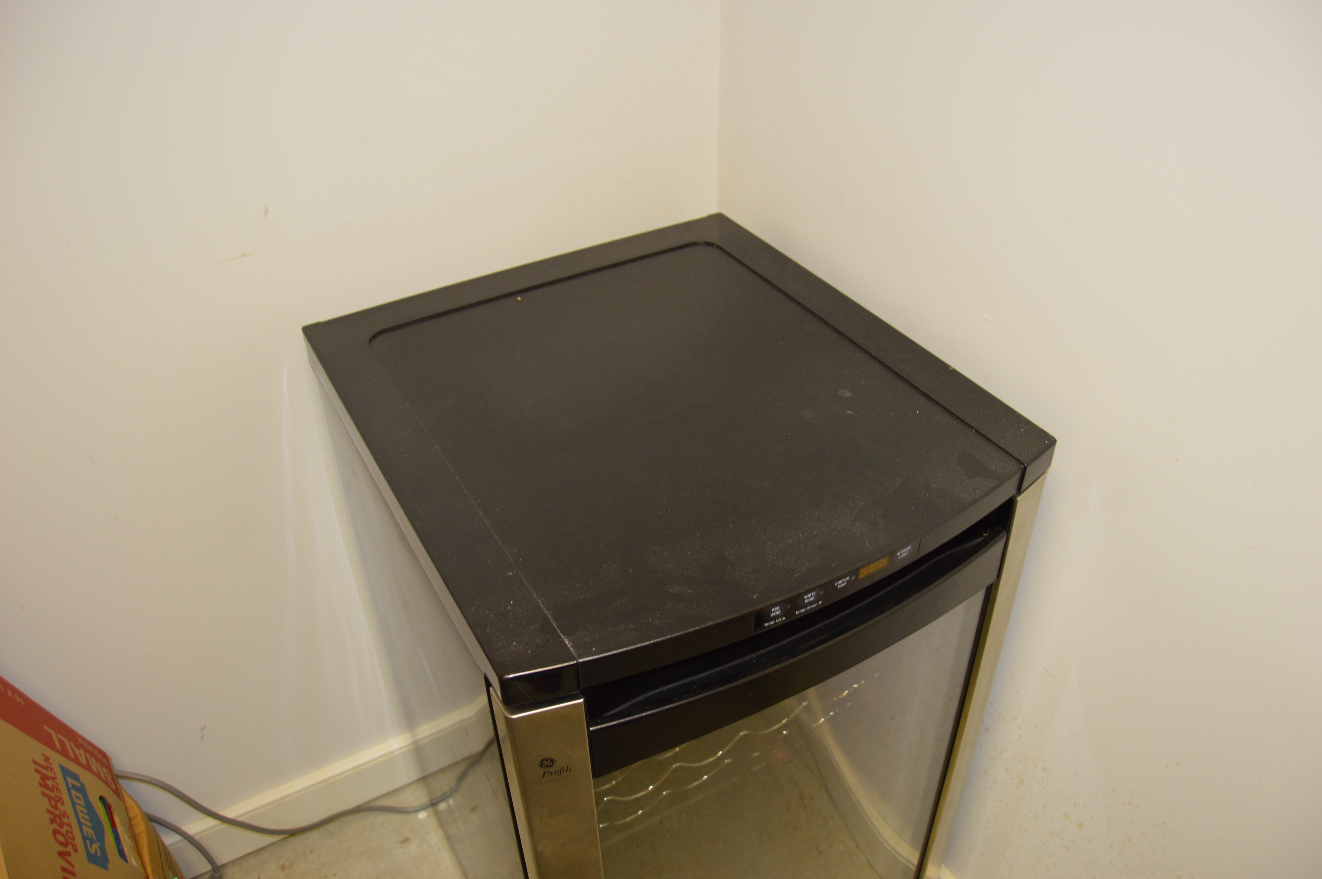 General Electric "Profile" Stainless Steel Wine Cooler