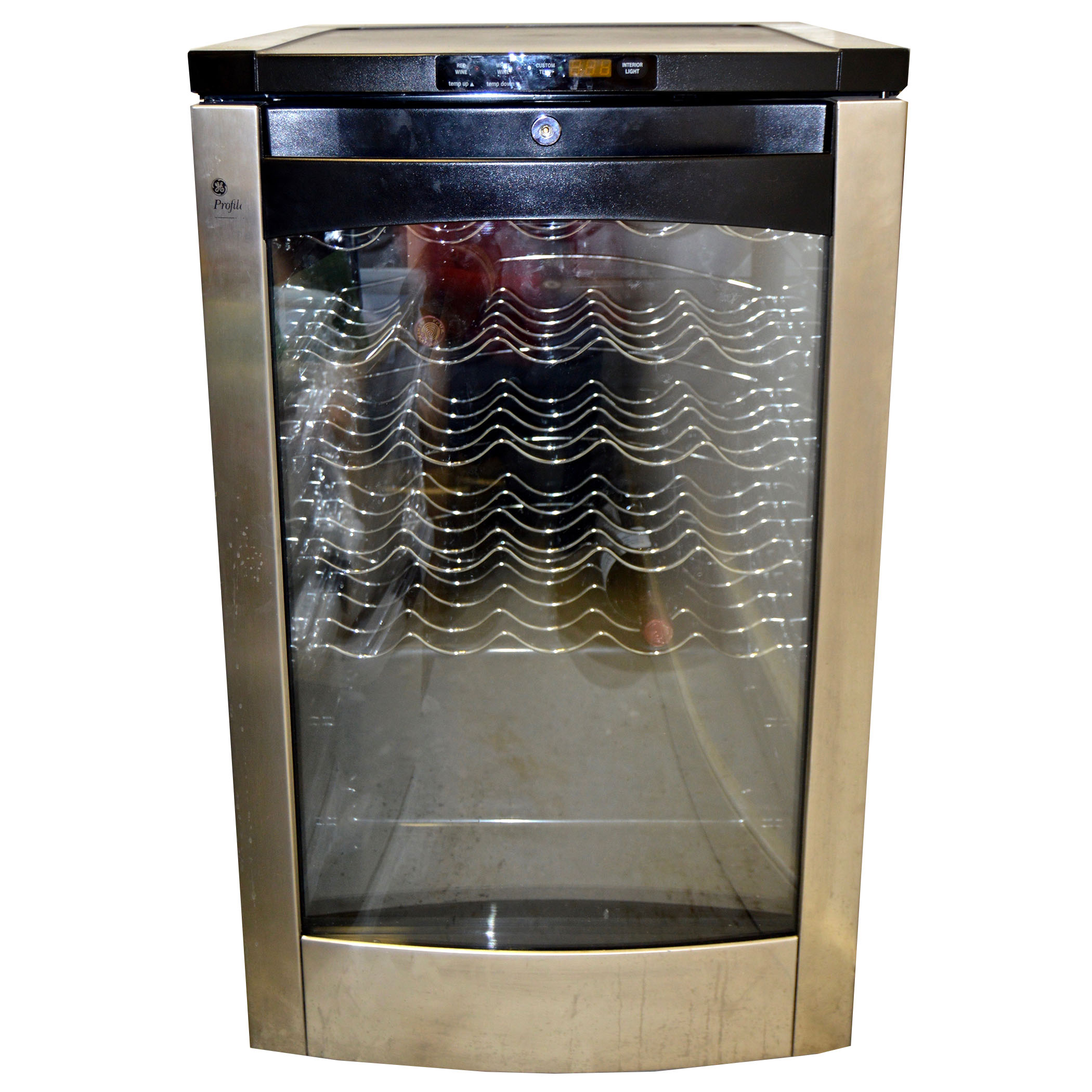 General Electric "Profile" Stainless Steel Wine Cooler