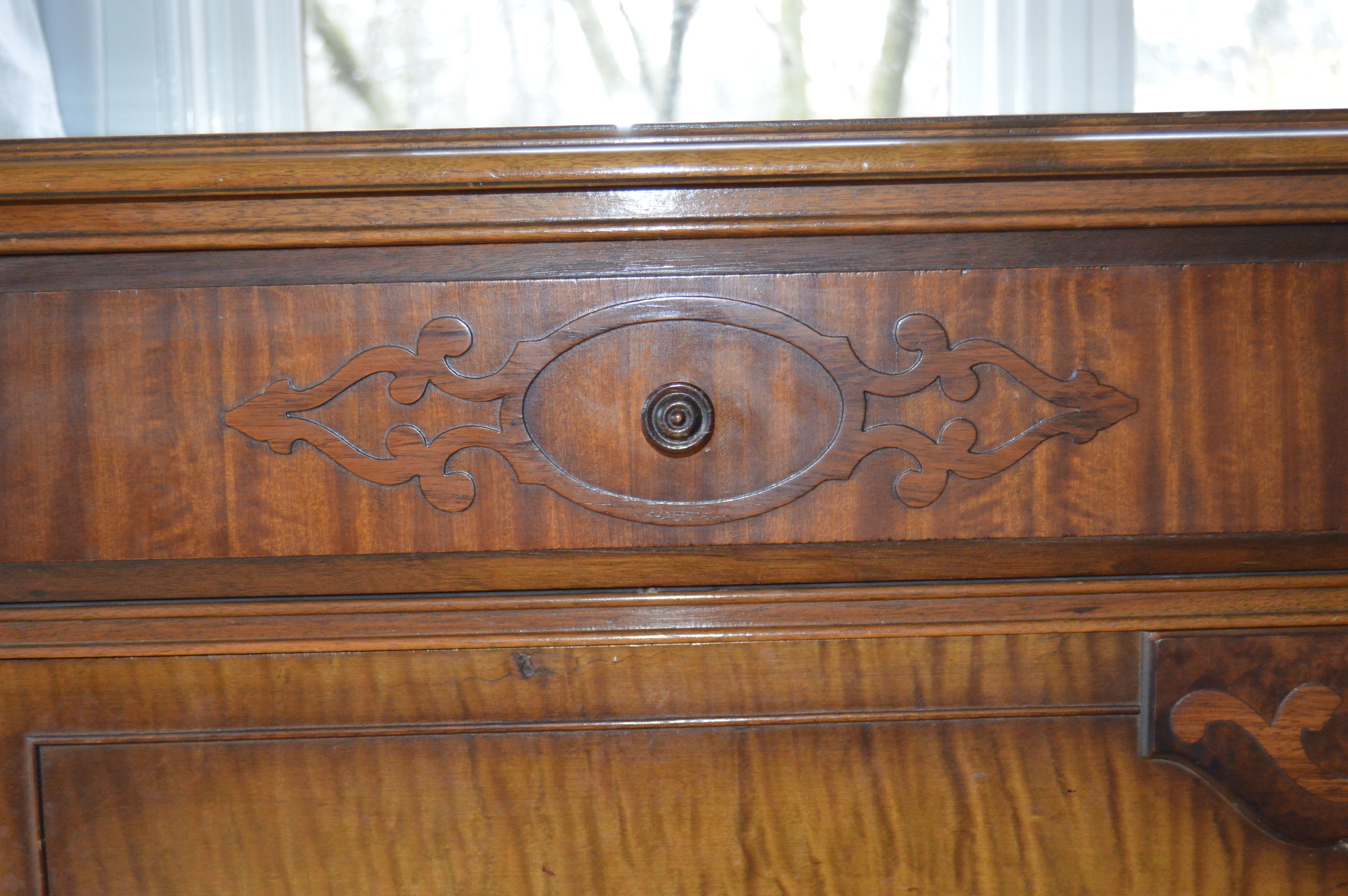 Antique Victorian Maple Chest of Drawers