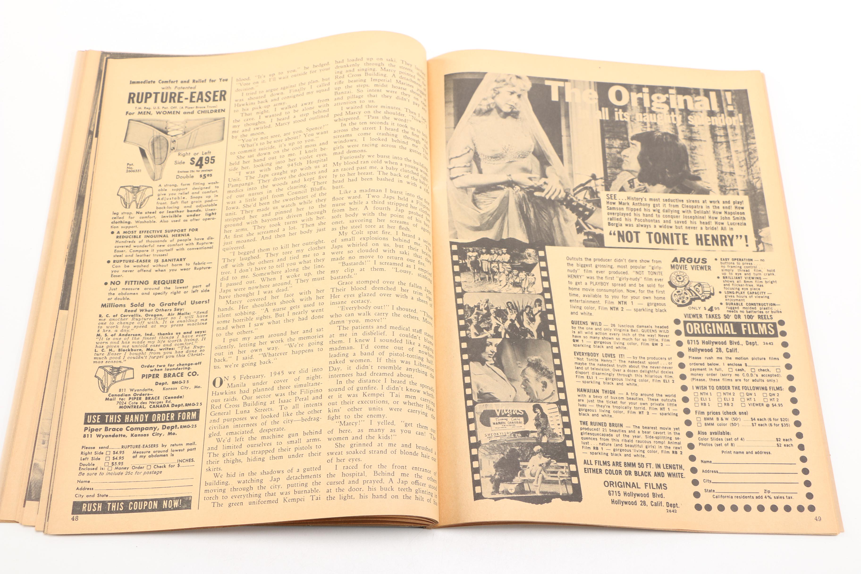 1965 "Men Today" Magazine