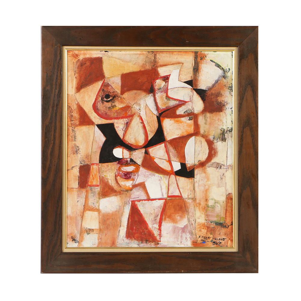 R. Brent Malone Abstract Oil Painting on Board