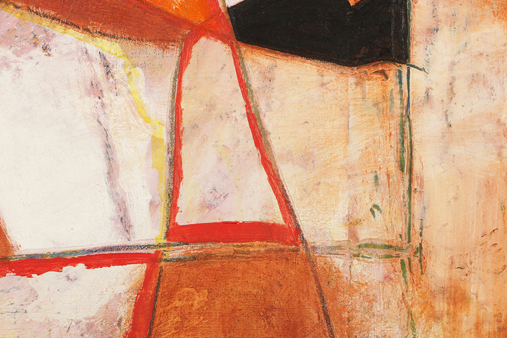 R. Brent Malone Abstract Oil Painting on Board