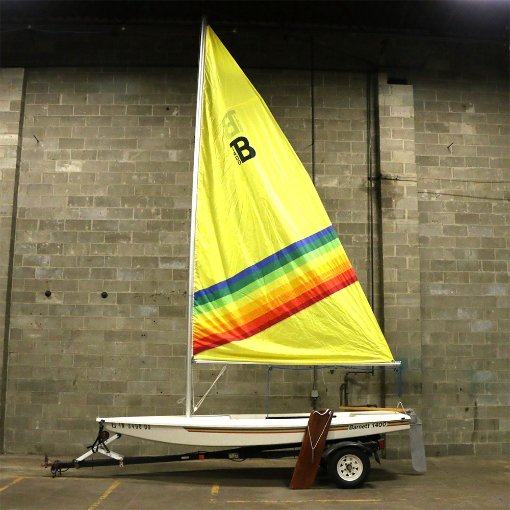 Barnett 1400 Sailboat With Trailer