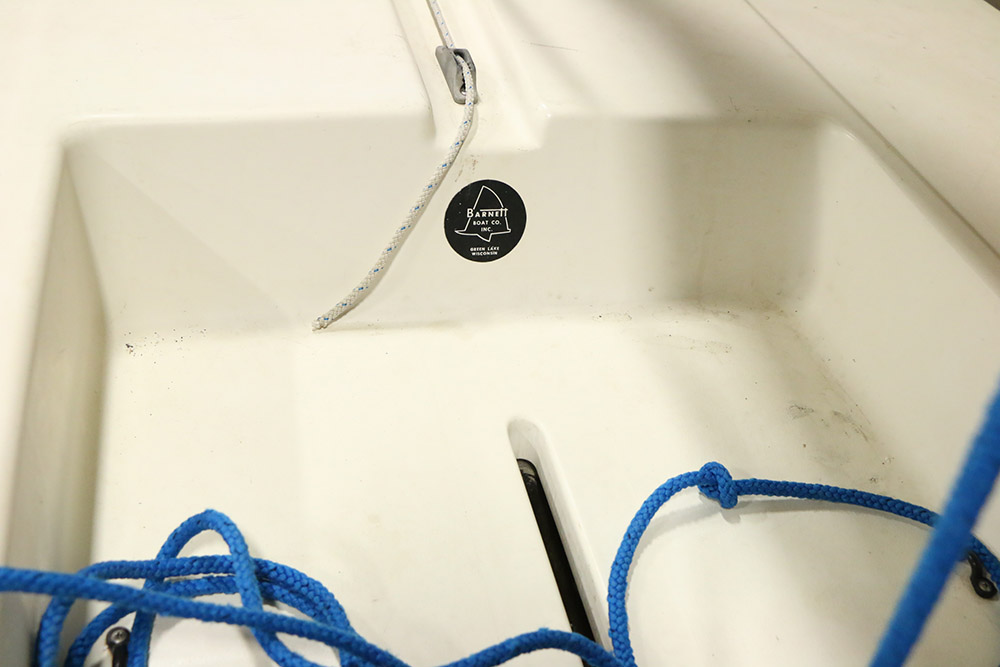 Barnett 1400 Sailboat With Trailer