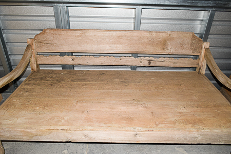 Antique Indonesian Teak Daybed