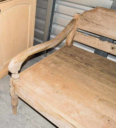 Antique Indonesian Teak Daybed