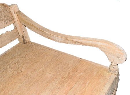 Antique Indonesian Teak Daybed